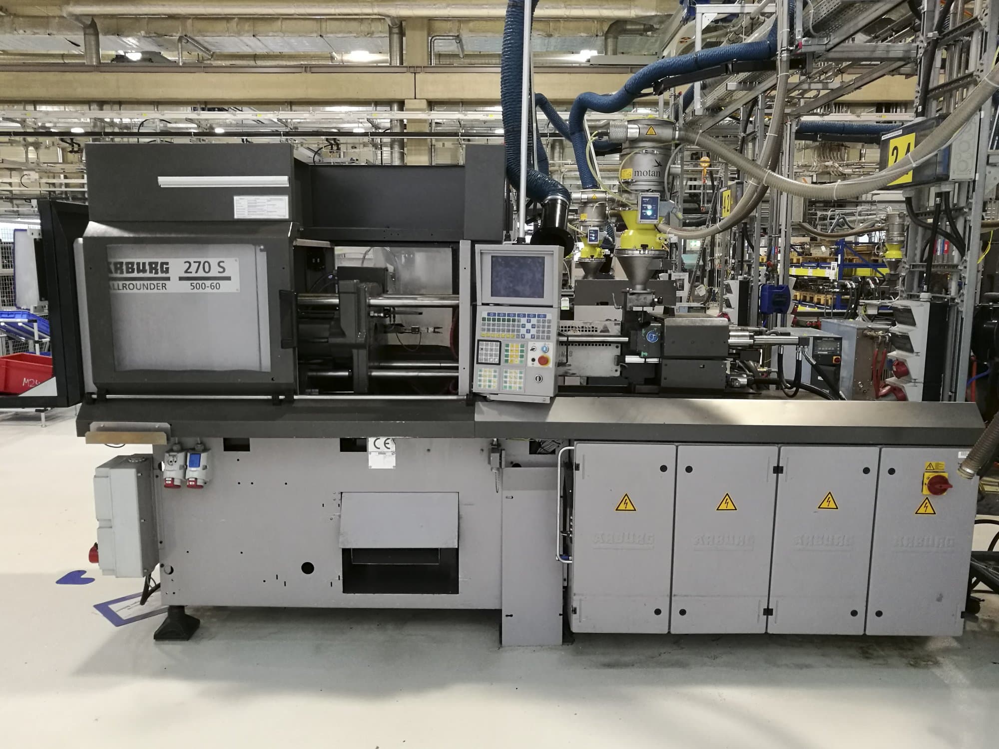 Makine Arburg - Önden görünüm 270S 500-60