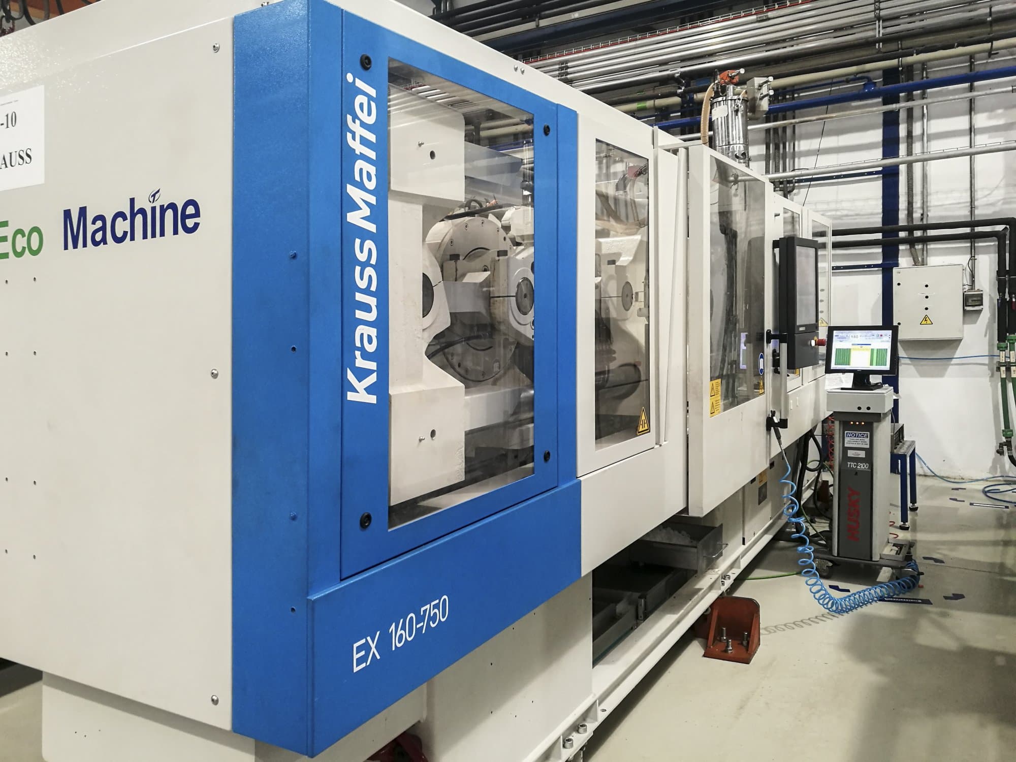 Makine Krauss Maffei - Sol görünüm 160-750 EX