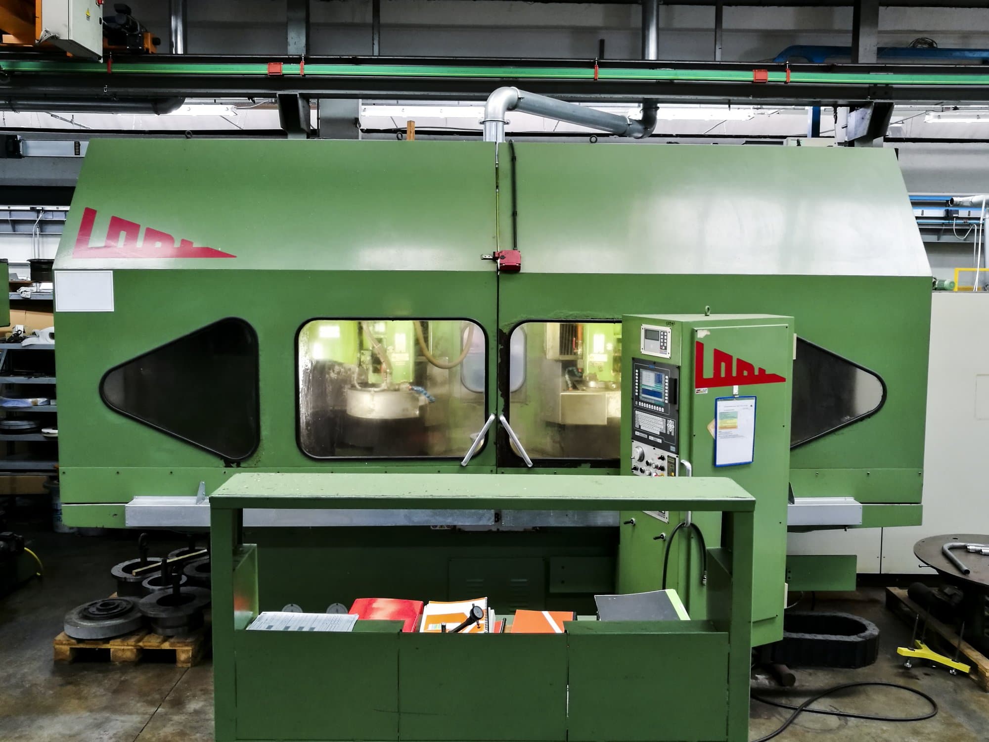 Makine Lodi - Önden görünüm RTR S800 CNC