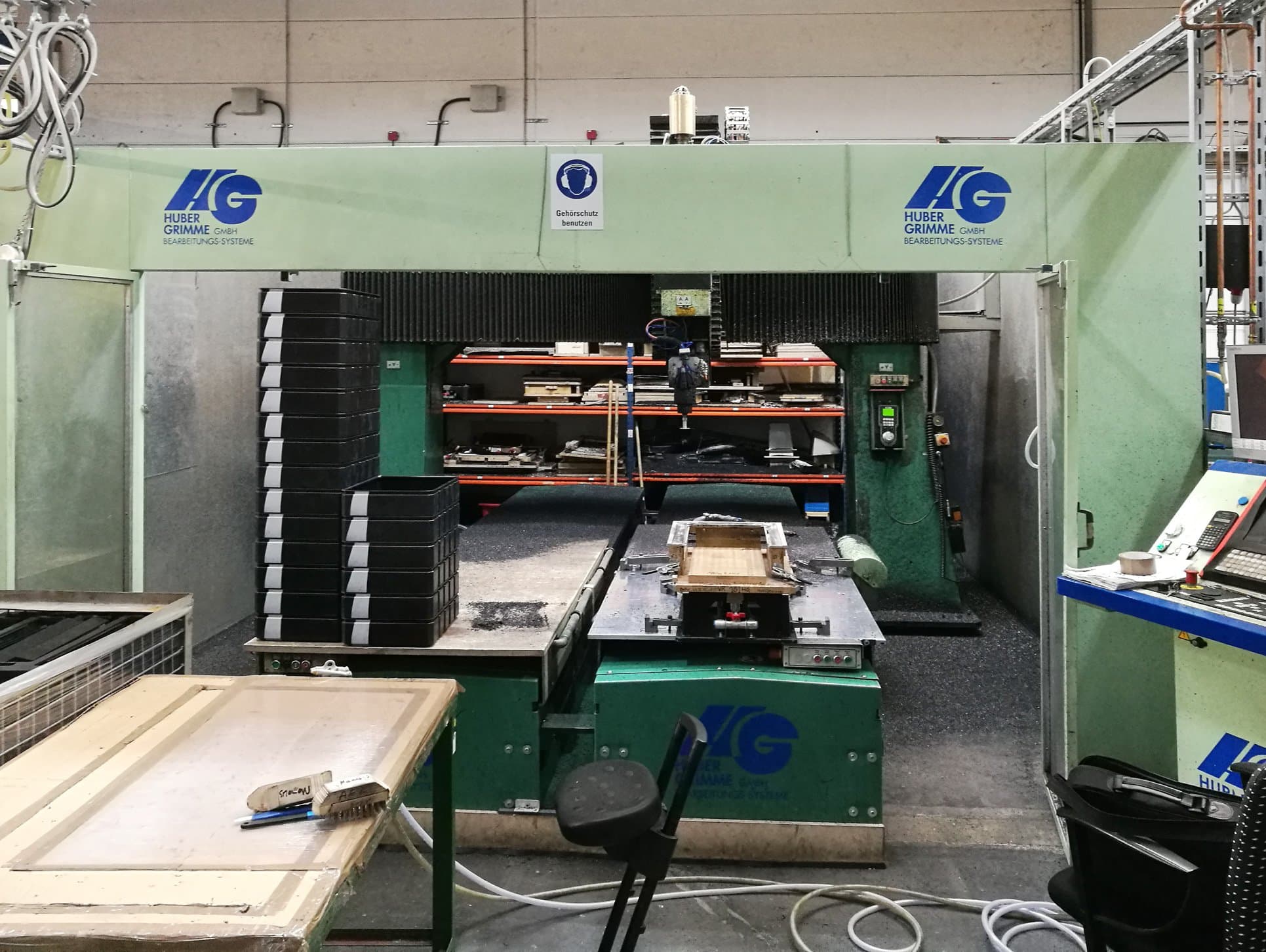 Makine Huber&Grimme - Önden görünüm HG3000T