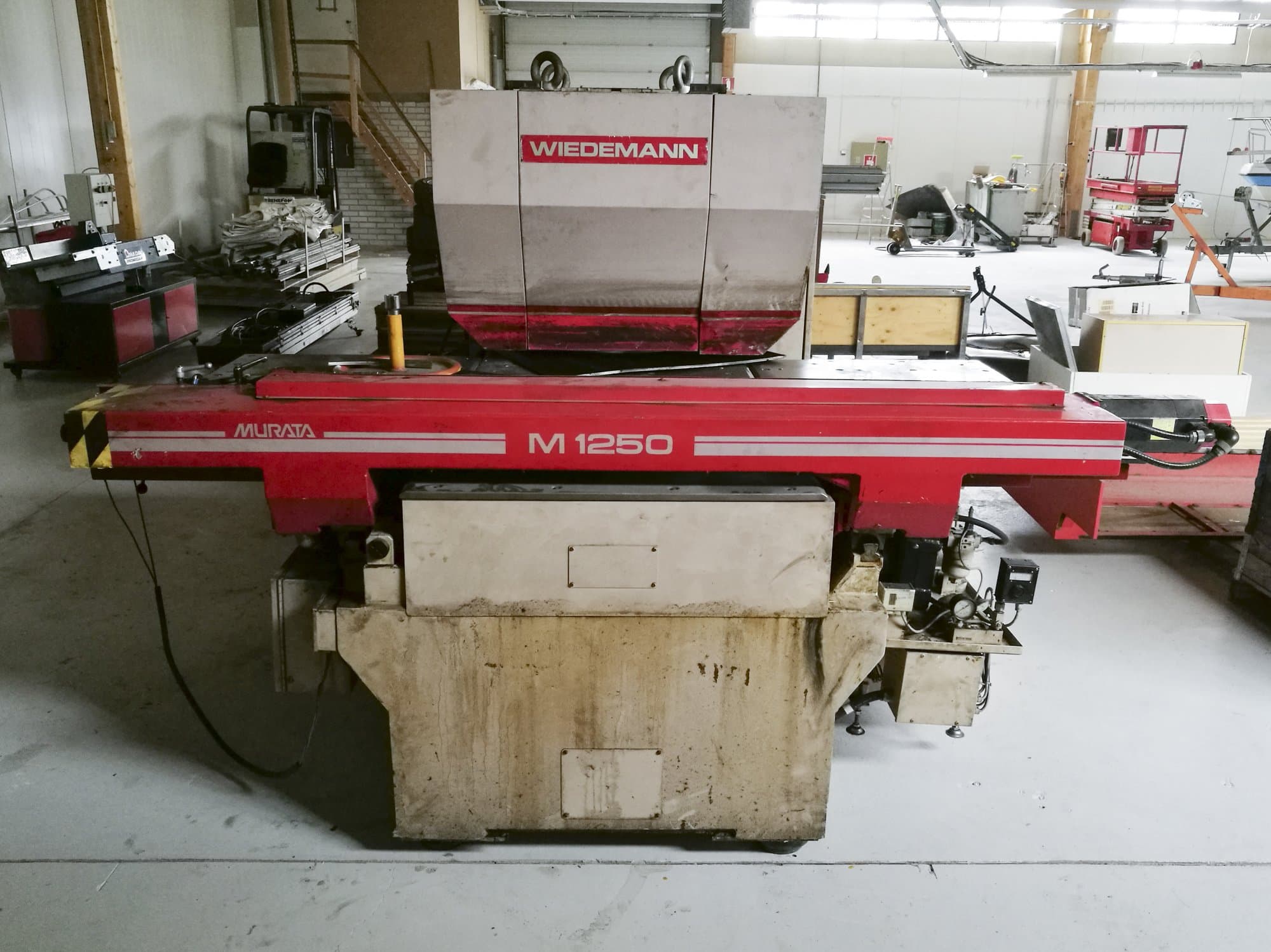 Makine Murata Wiedemann - Önden görünüm M-1250