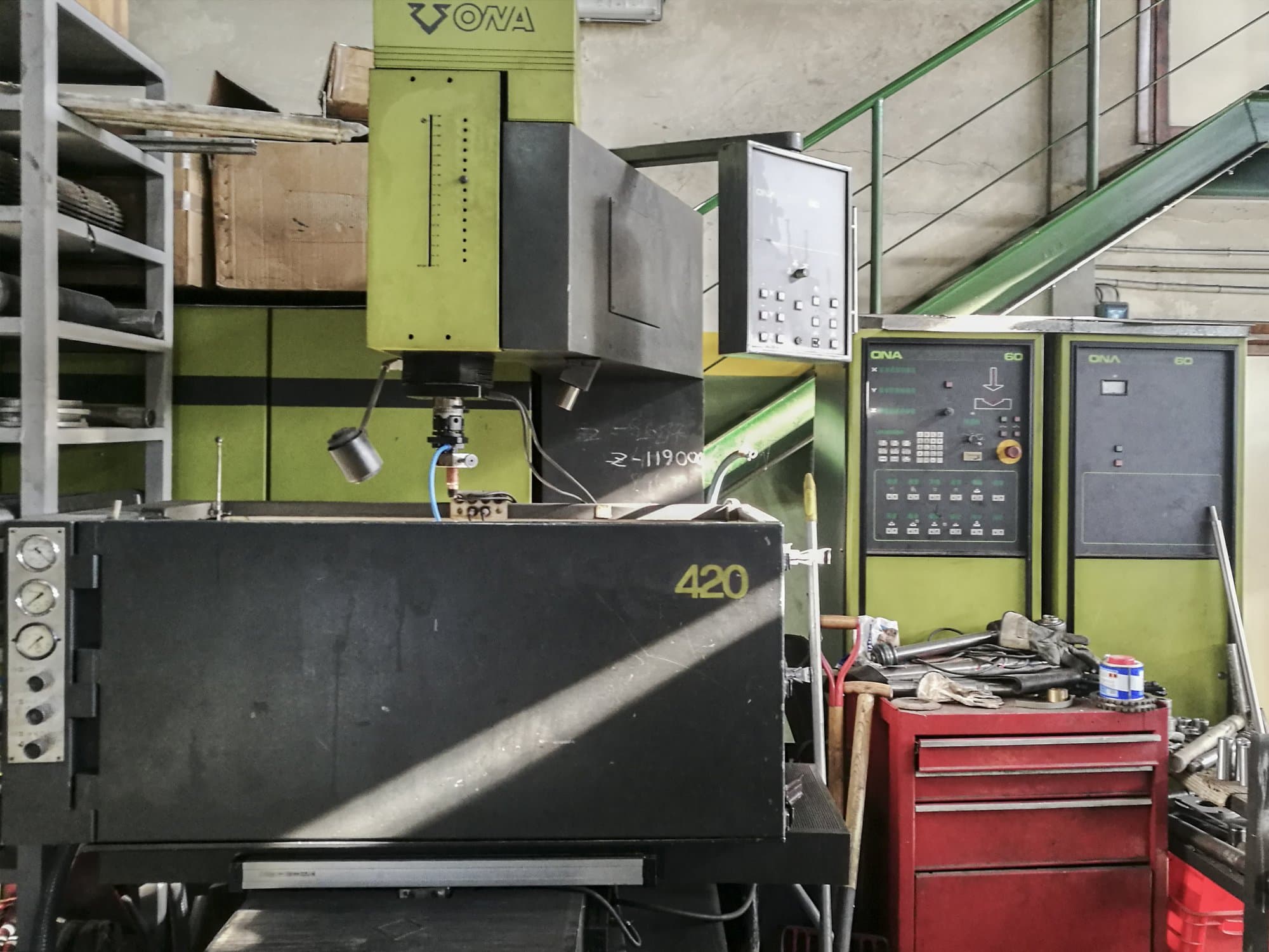 Makine ONA - Önden görünüm ONAMATIC 420