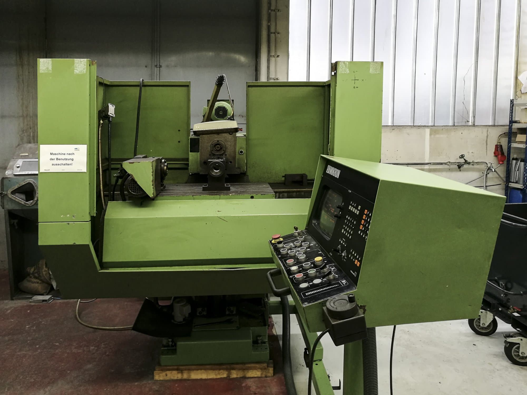 Makine Mikron - Önden görünüm WF-31 D