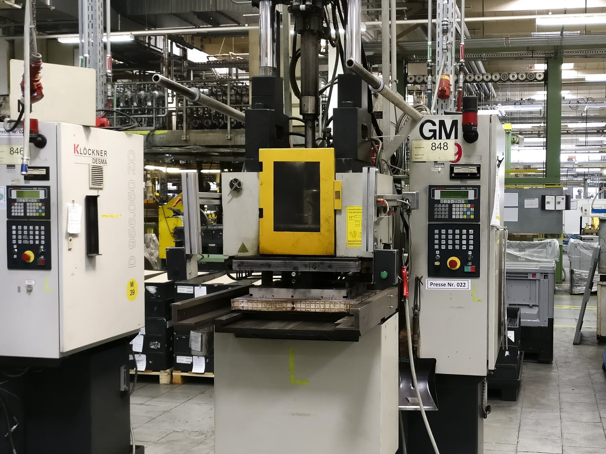 Makine  Kloeckner Desma - Önden görünüm 956.050