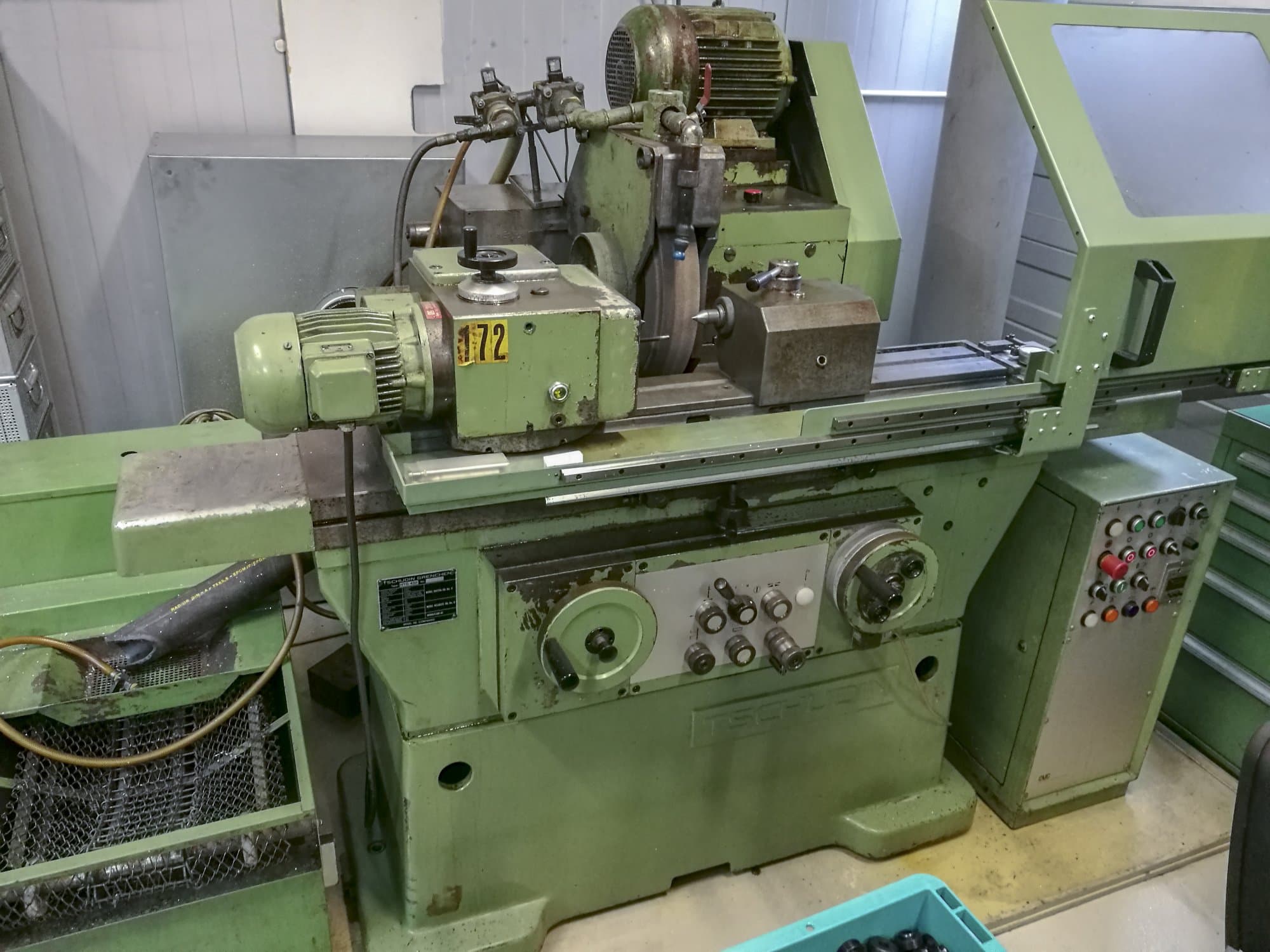 Makine 1 TSCHUDIN - Önden görünüm HTG 430