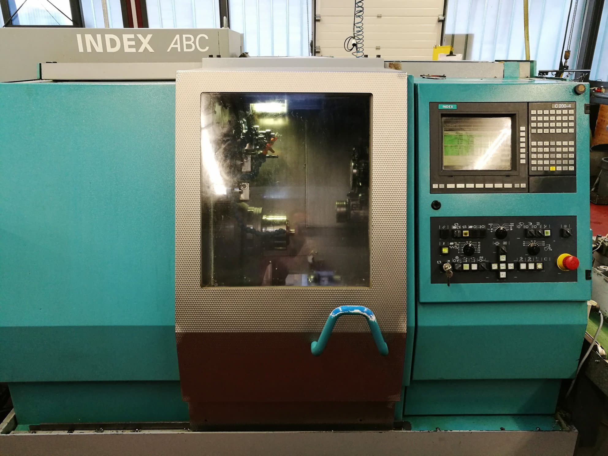 Makine Index - Önden görünüm ABC