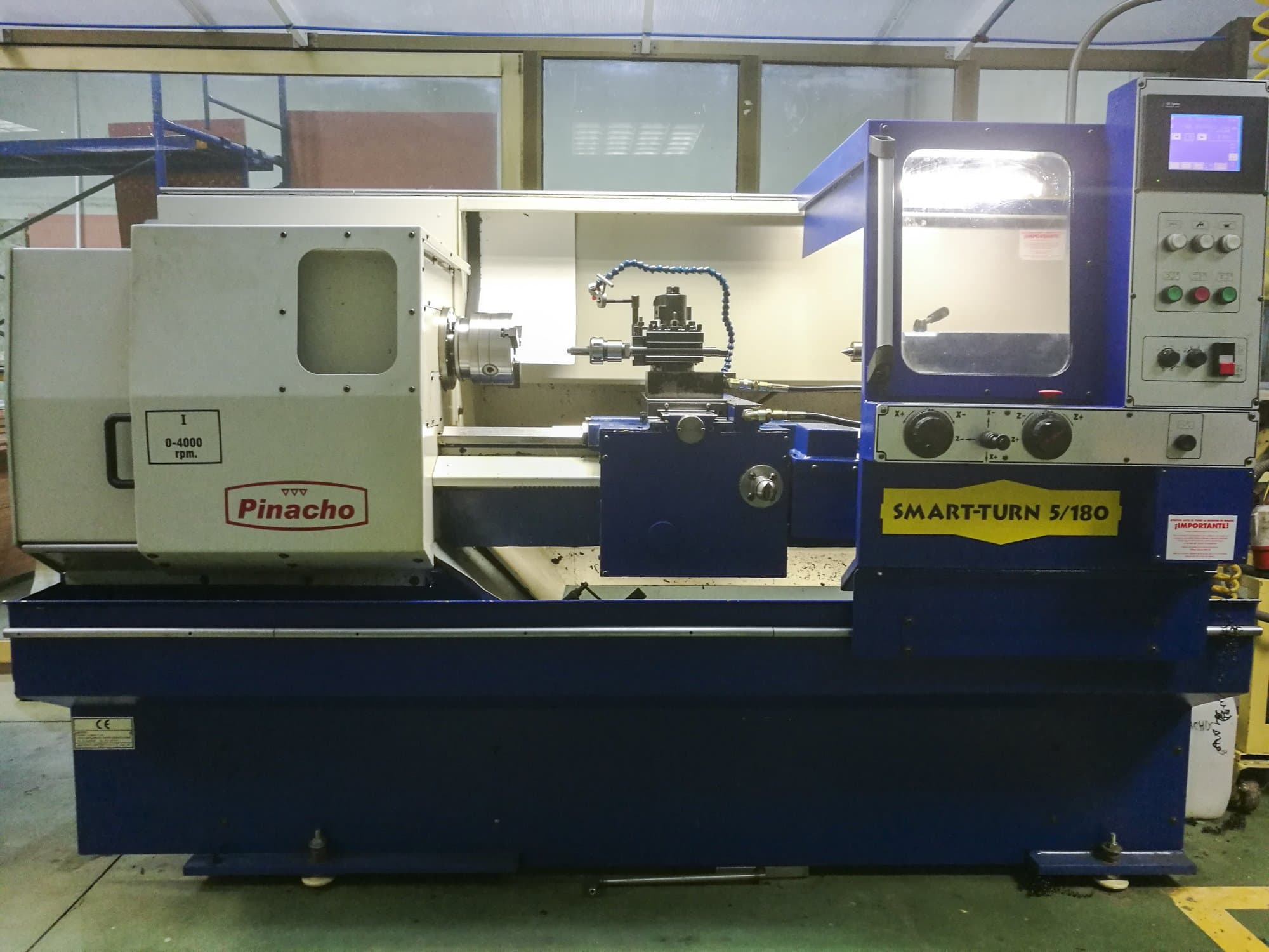 Makine Pinacho - Önden görünüm Smart-Turn 5/180