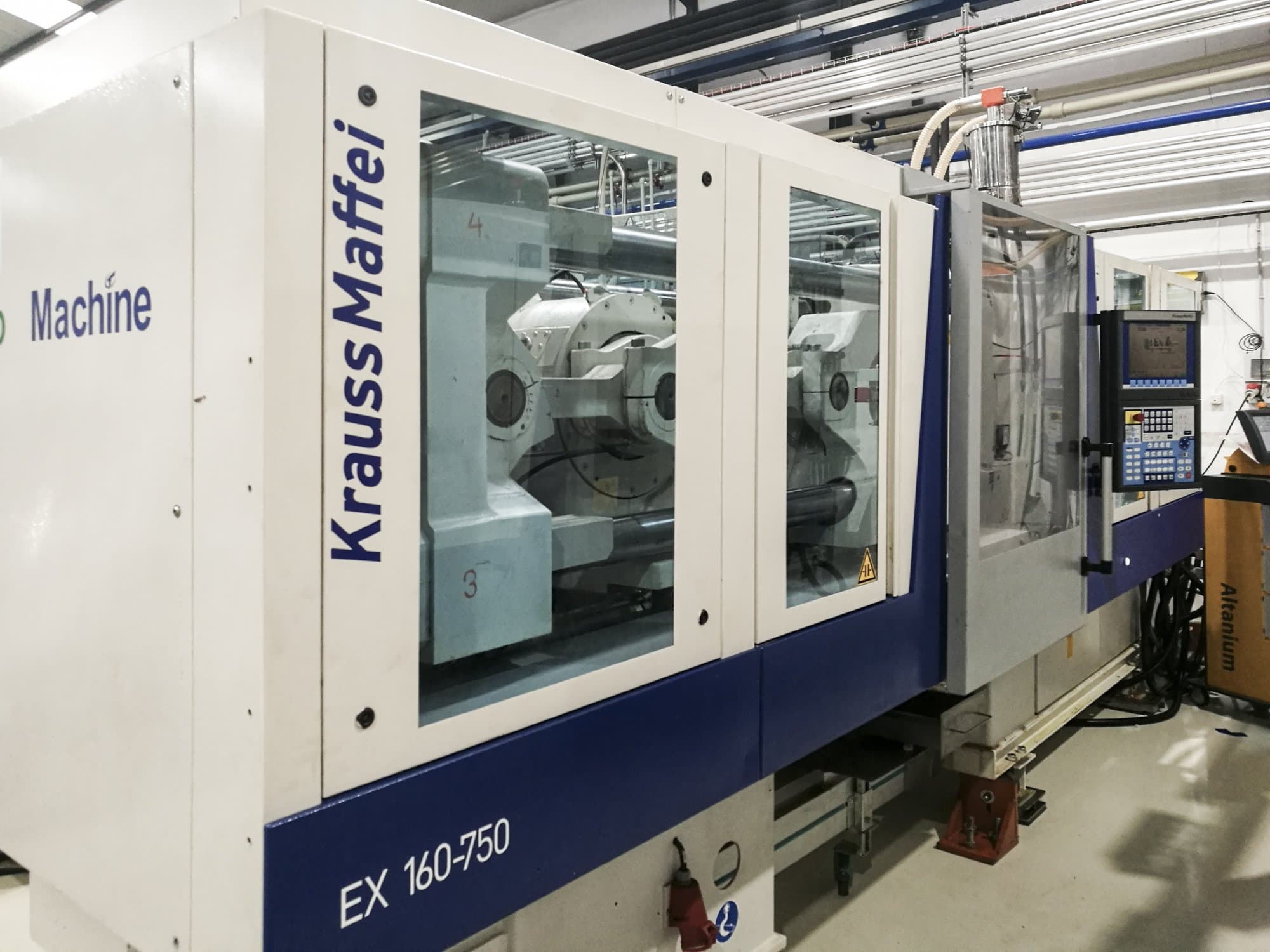 Makine Krauss Maffei - Sol görünüm 160-750 EX