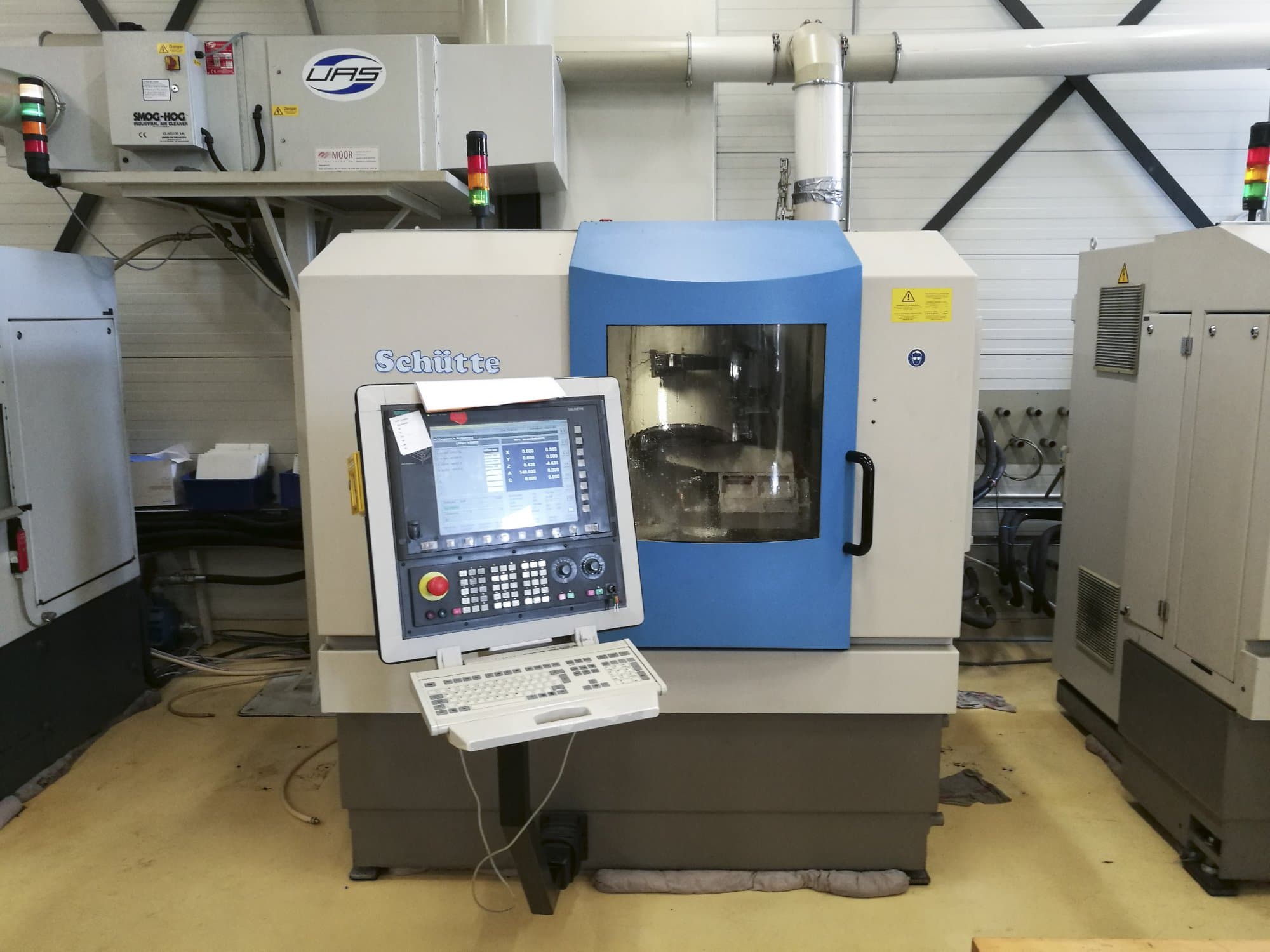 Makine  Schuette - Önden görünüm WU305L