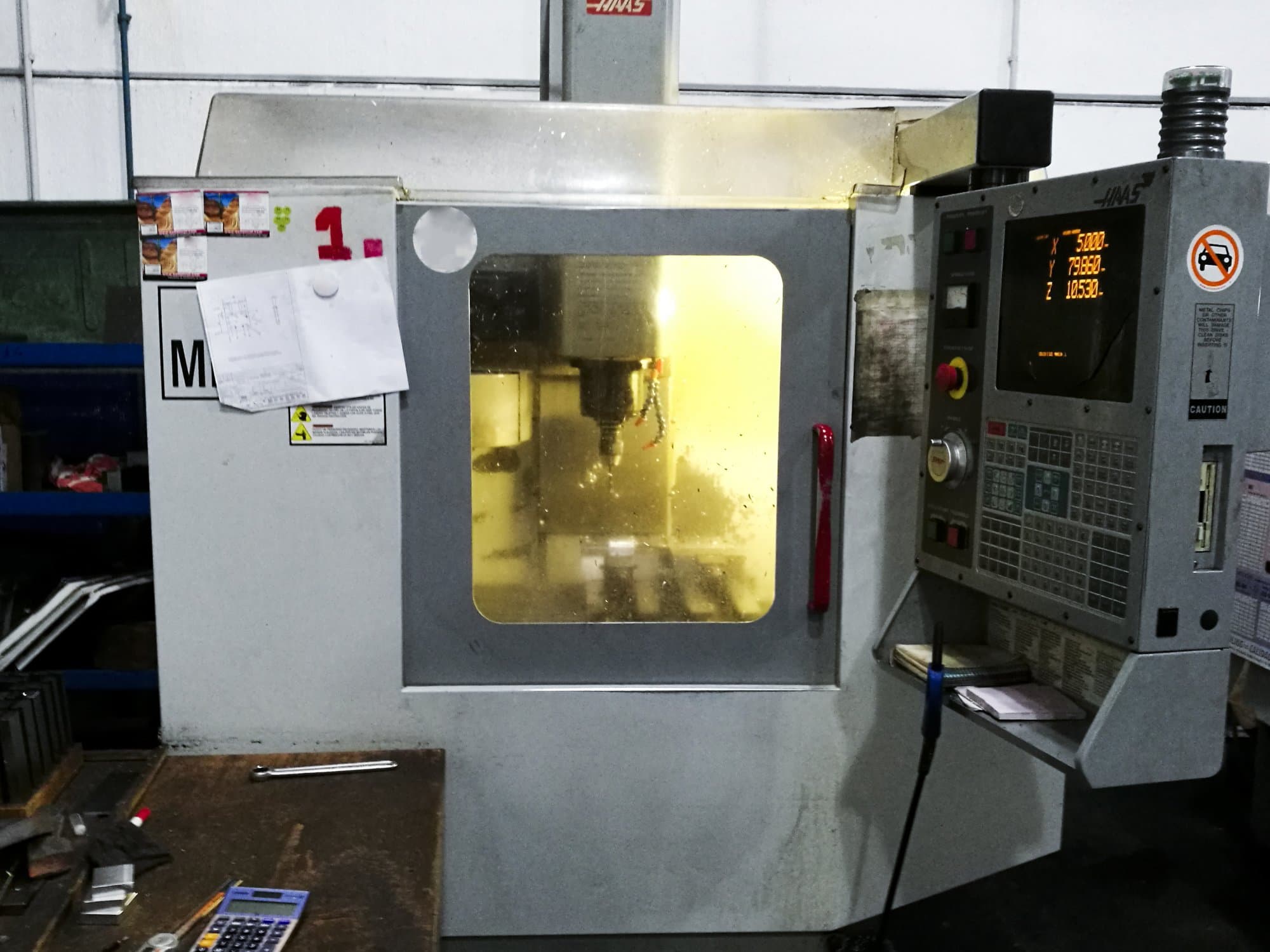 Makine HAAS - Çalışma odası Mini-Mill HE