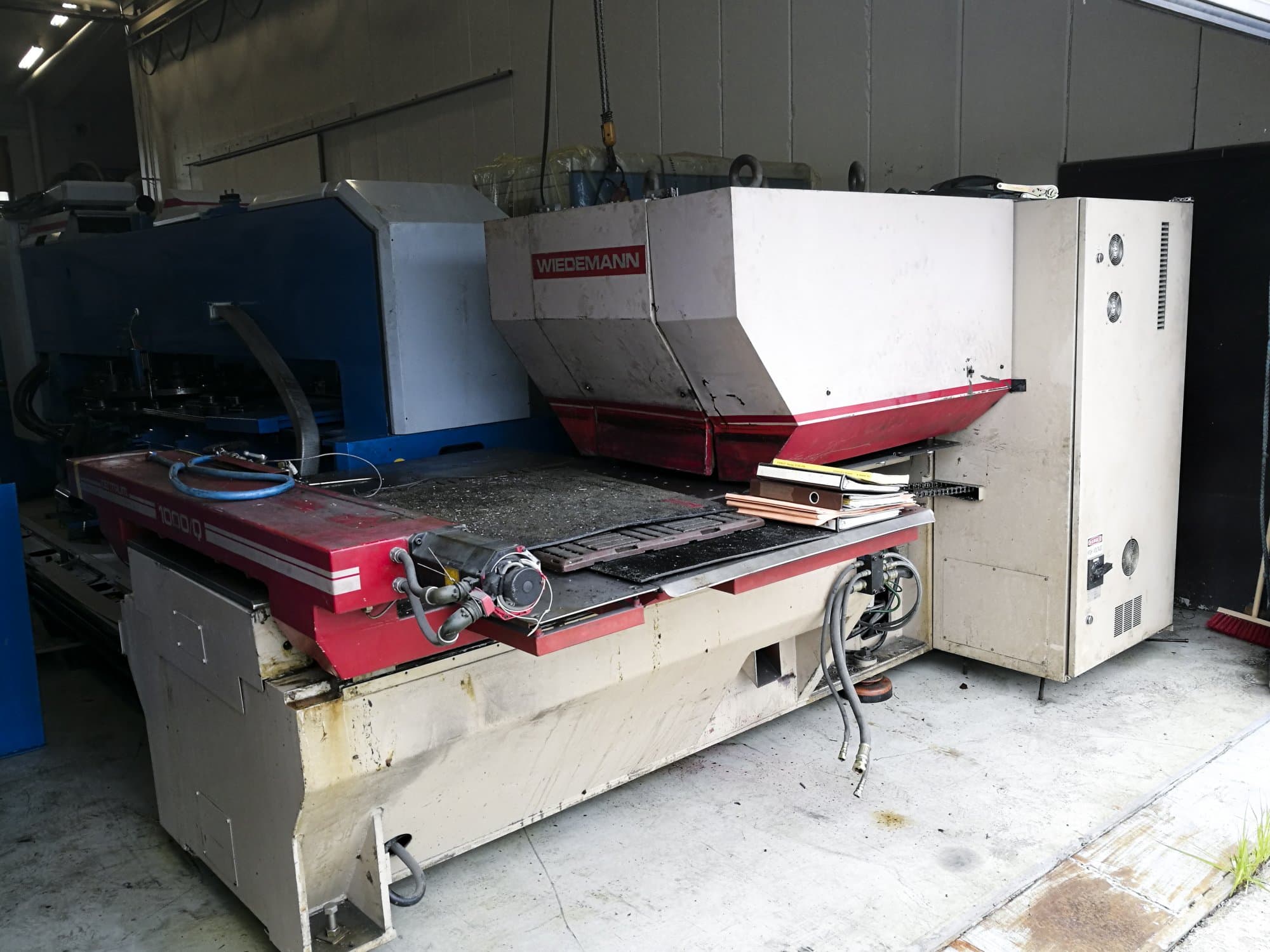 Makine  1 Murata Wiedemann - Sağdan görünüm C-1000