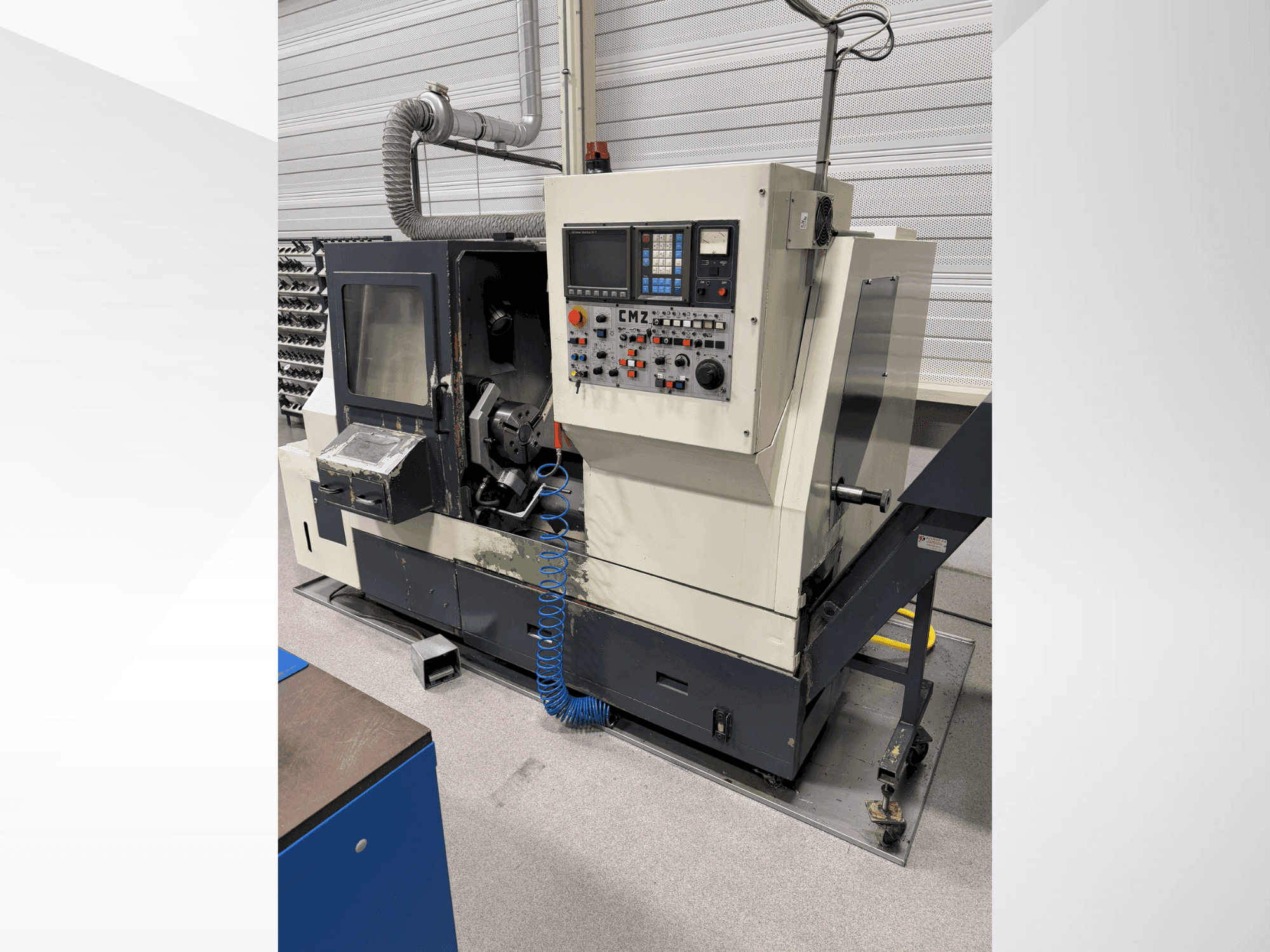 Makine CMZ TB1 480 A - Önden görünüm