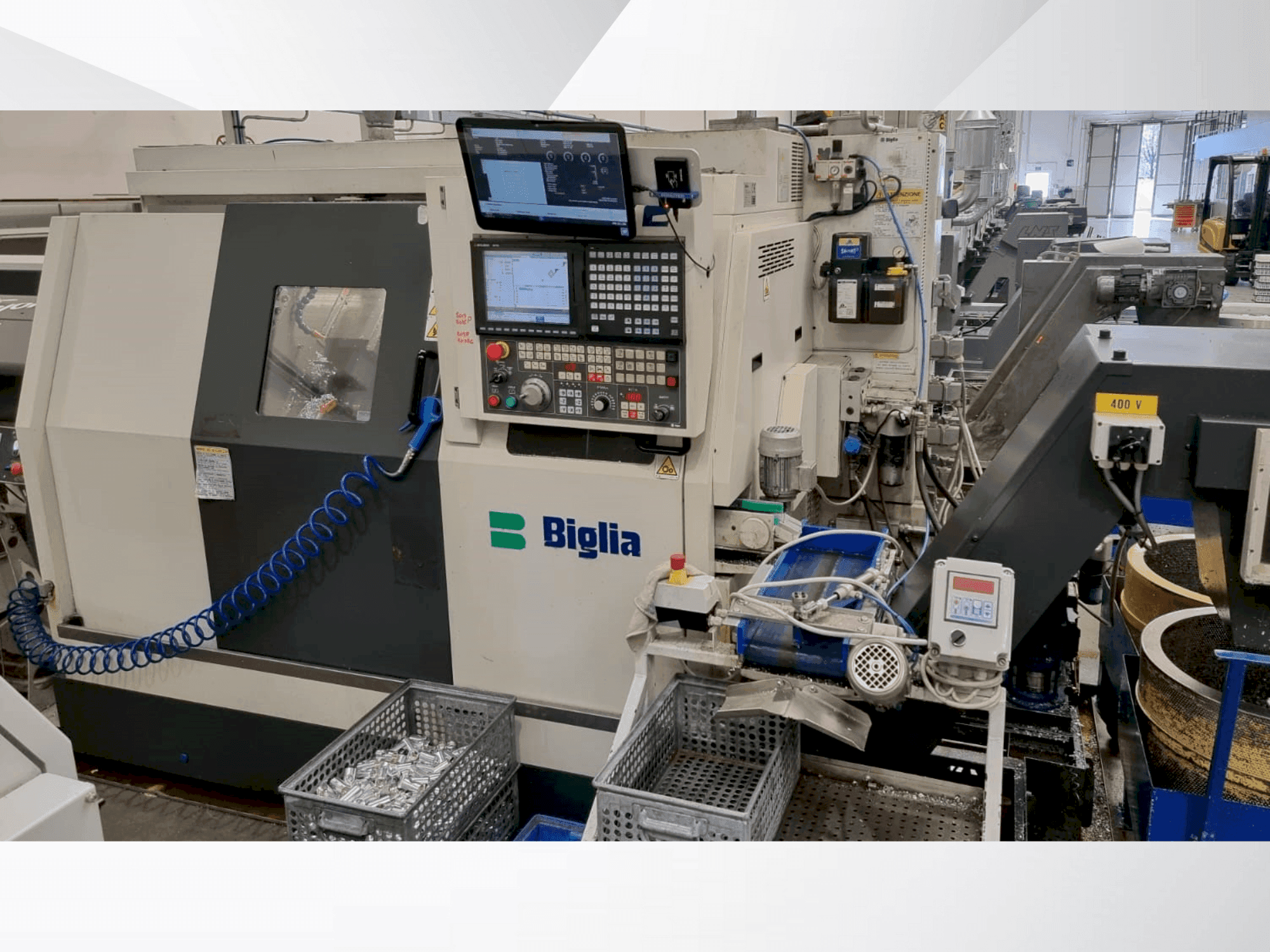 Makine Biglia B436 Y2 - Önden görünüm