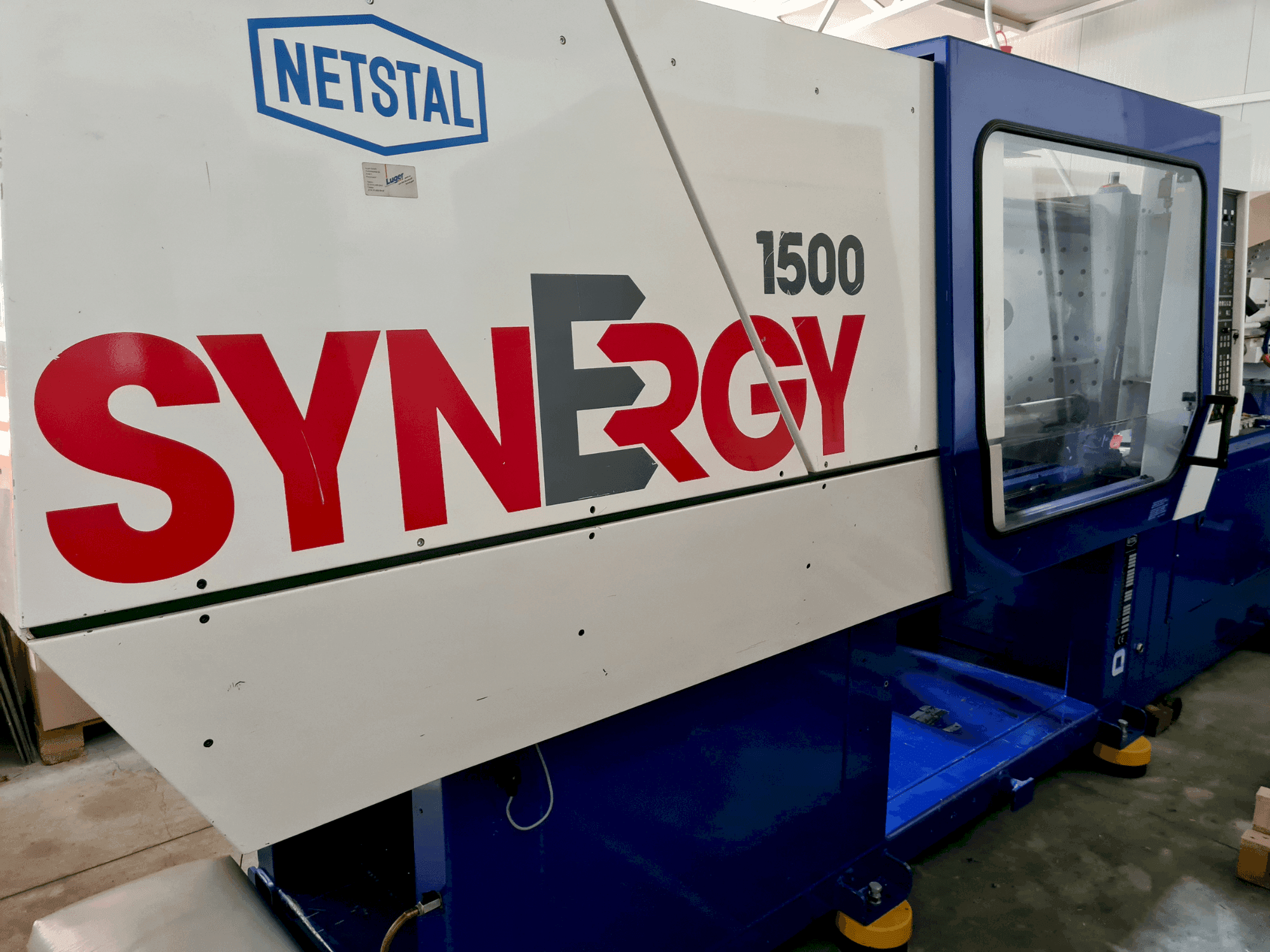 Makine Netstal SYNERGY 1500-600 - Önden görünüm