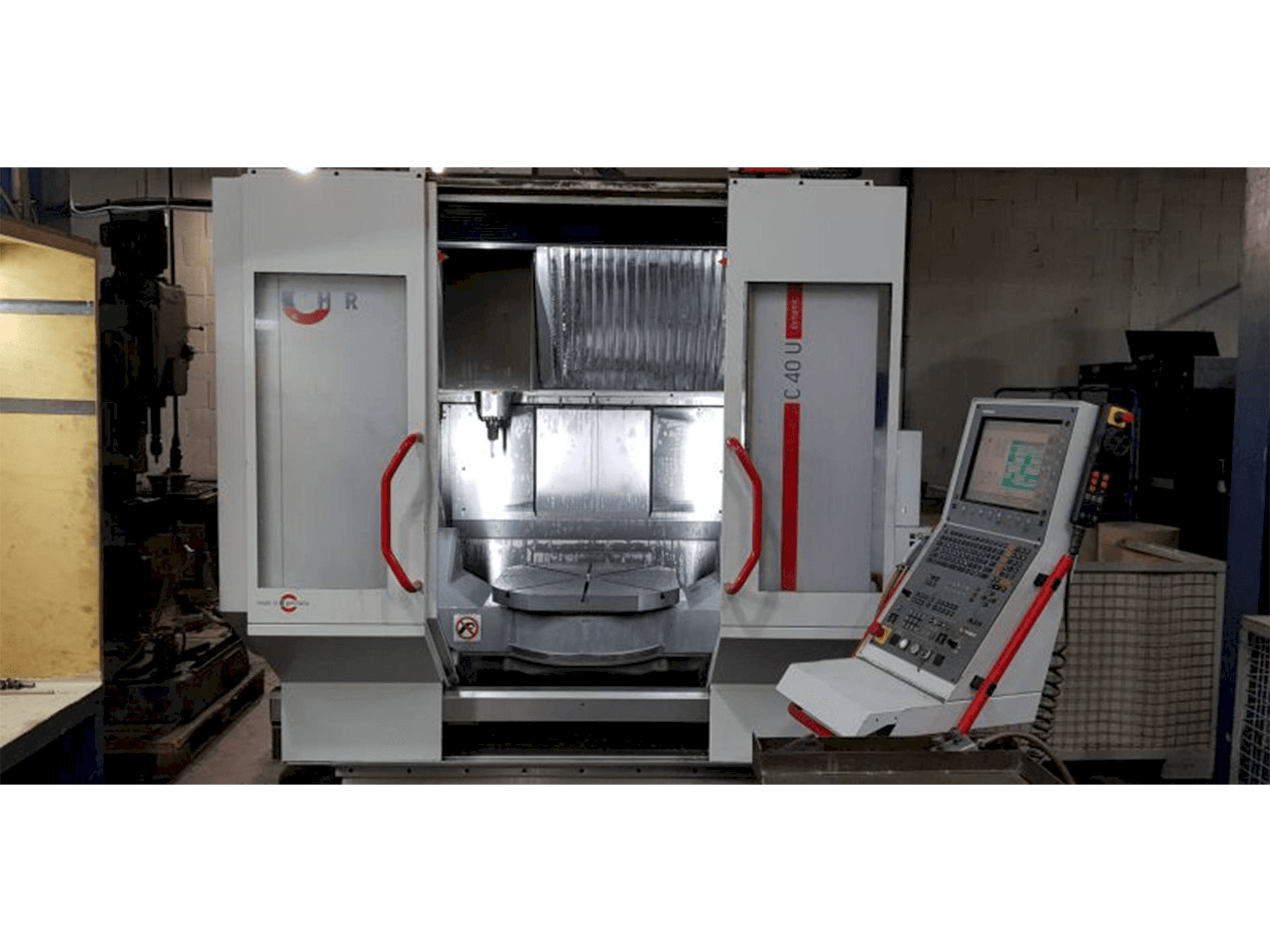 Makine HERMLE C40 U MT - Önden görünüm