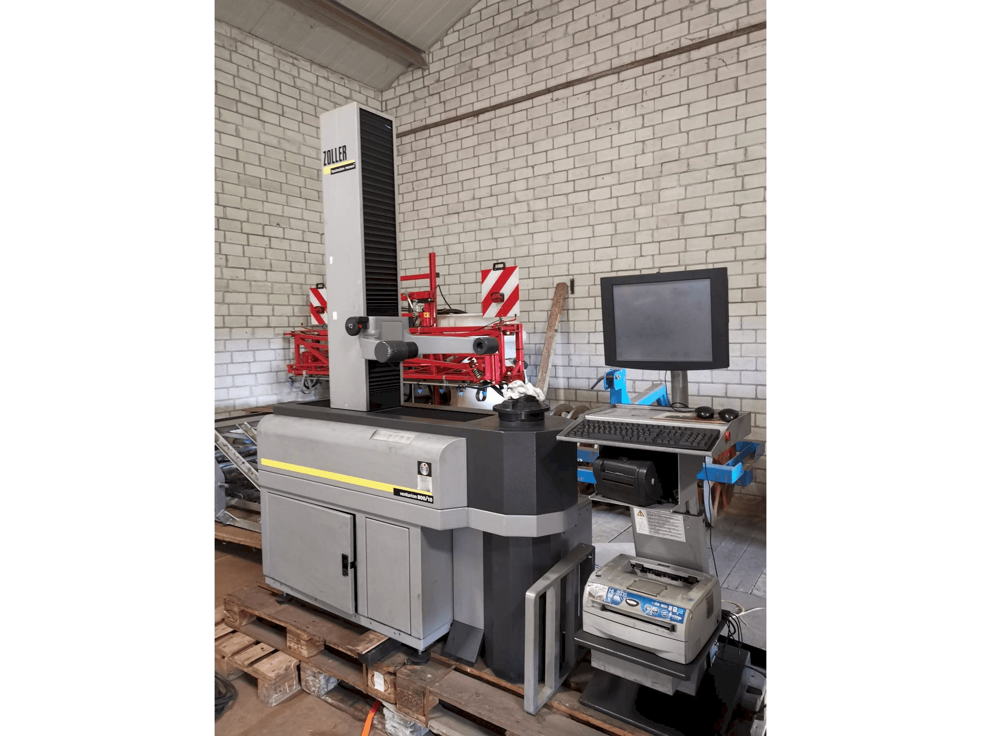 Makine Zoller Venturion 800 - Önden görünüm