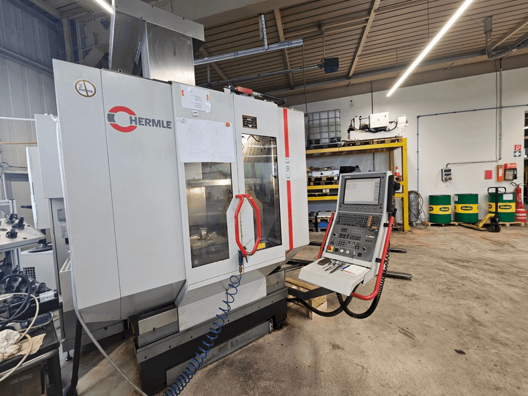 Makine HERMLE C 30 U - Önden görünüm