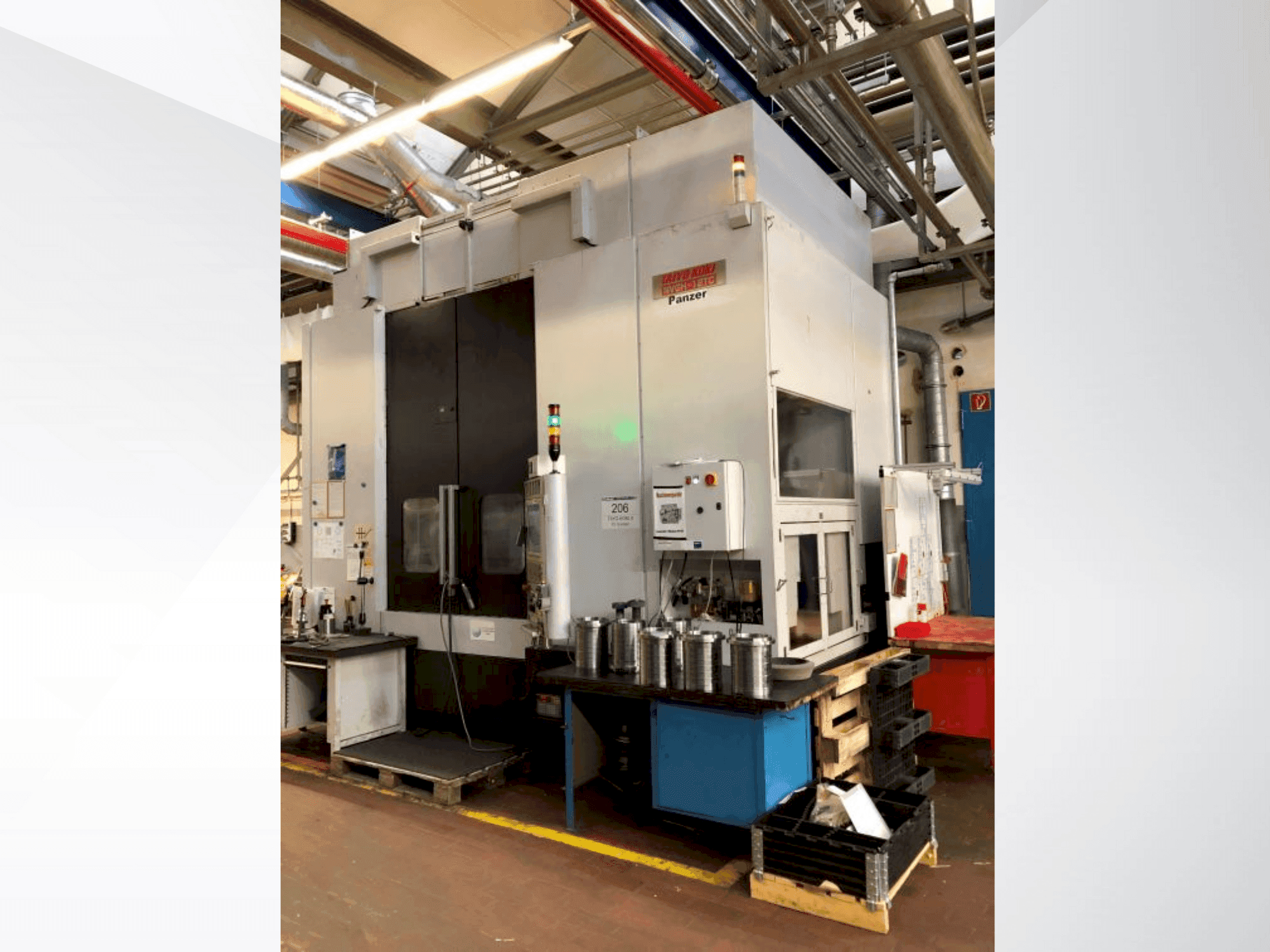 Makine TAIYO KOKI KOKI NVGH 12TC - Önden görünüm