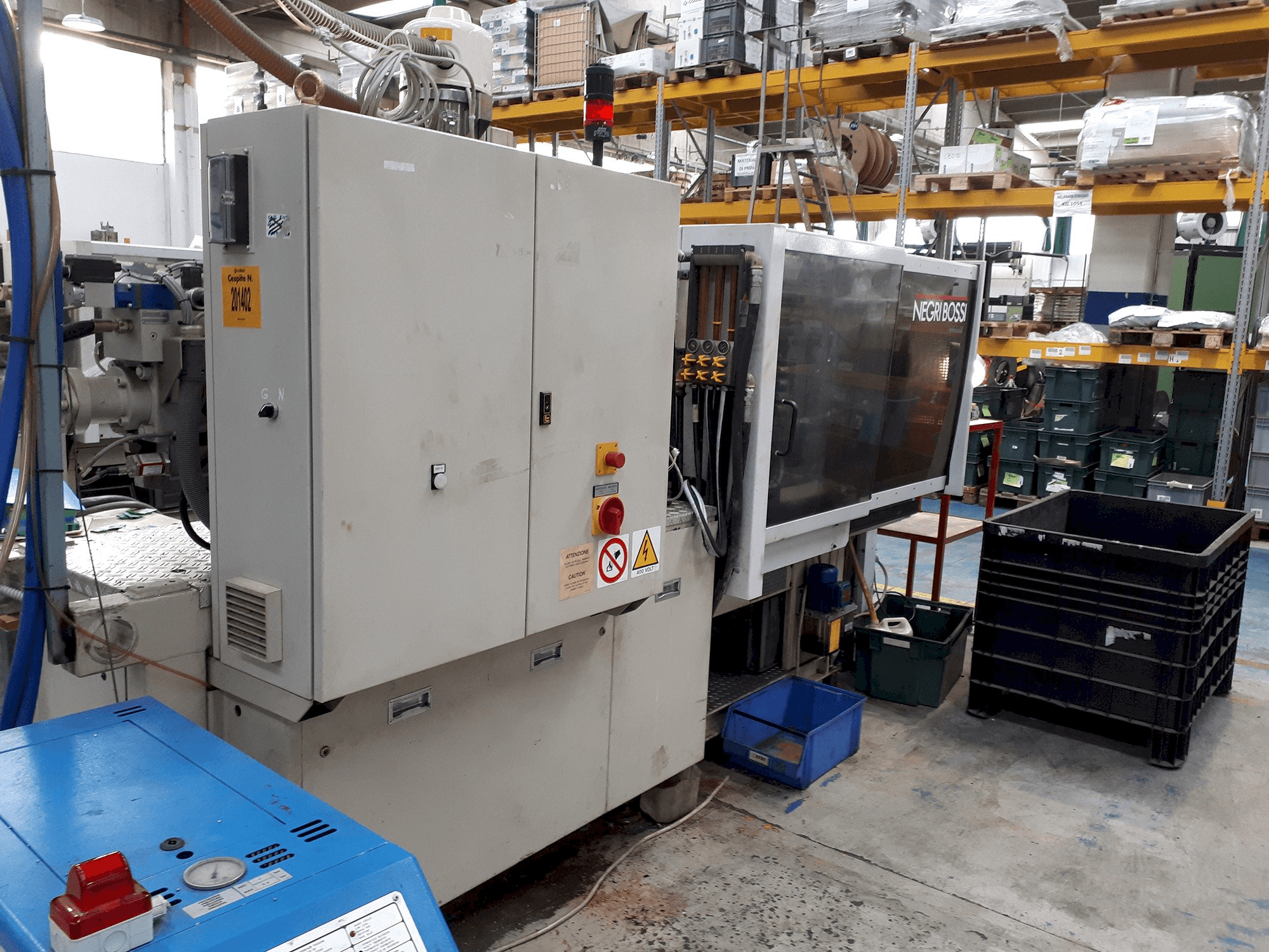 Makine Negri Bossi - Sol görünüm V 70-200