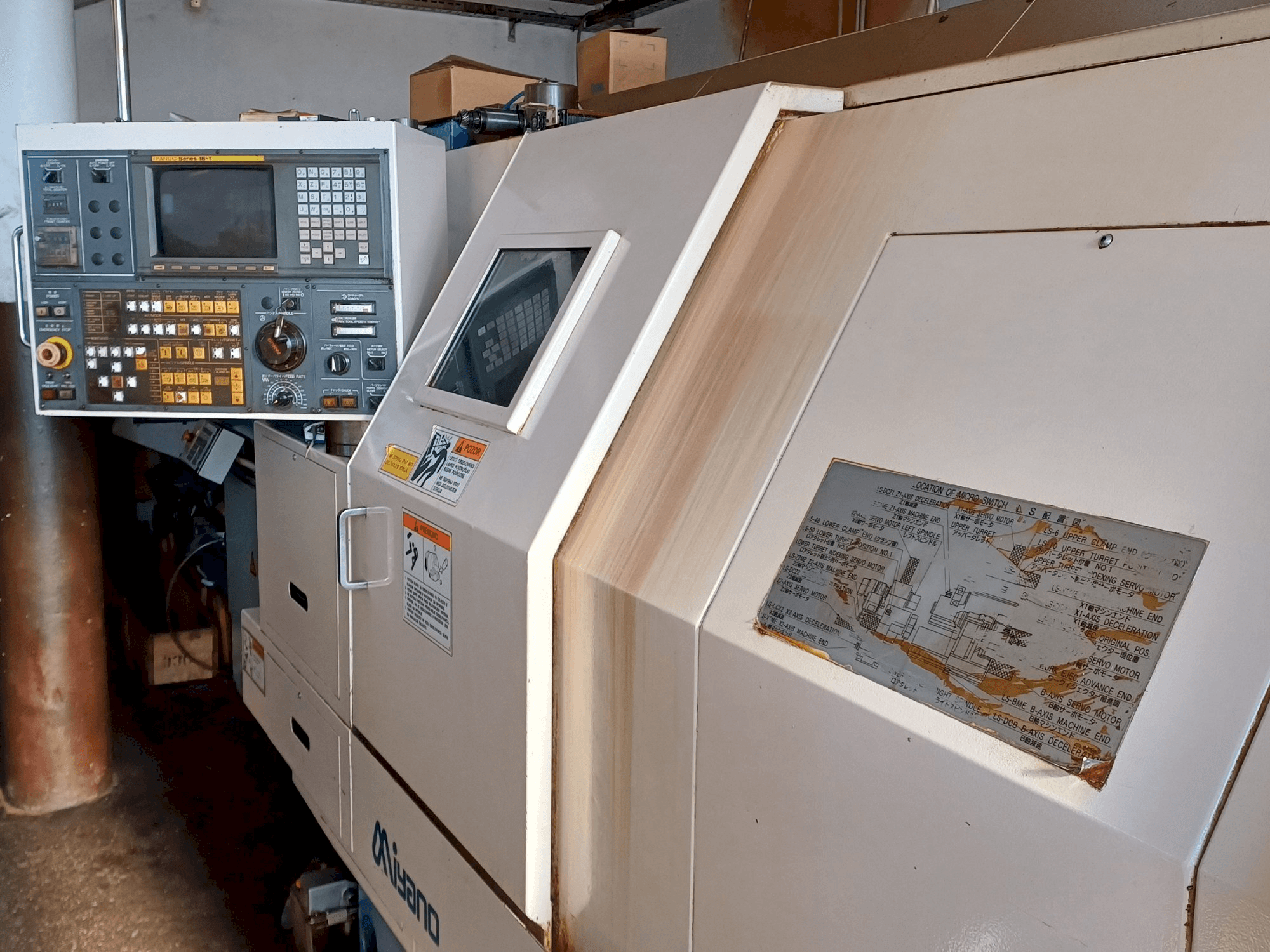 Makine Miyano BNE 51S - Önden görünüm