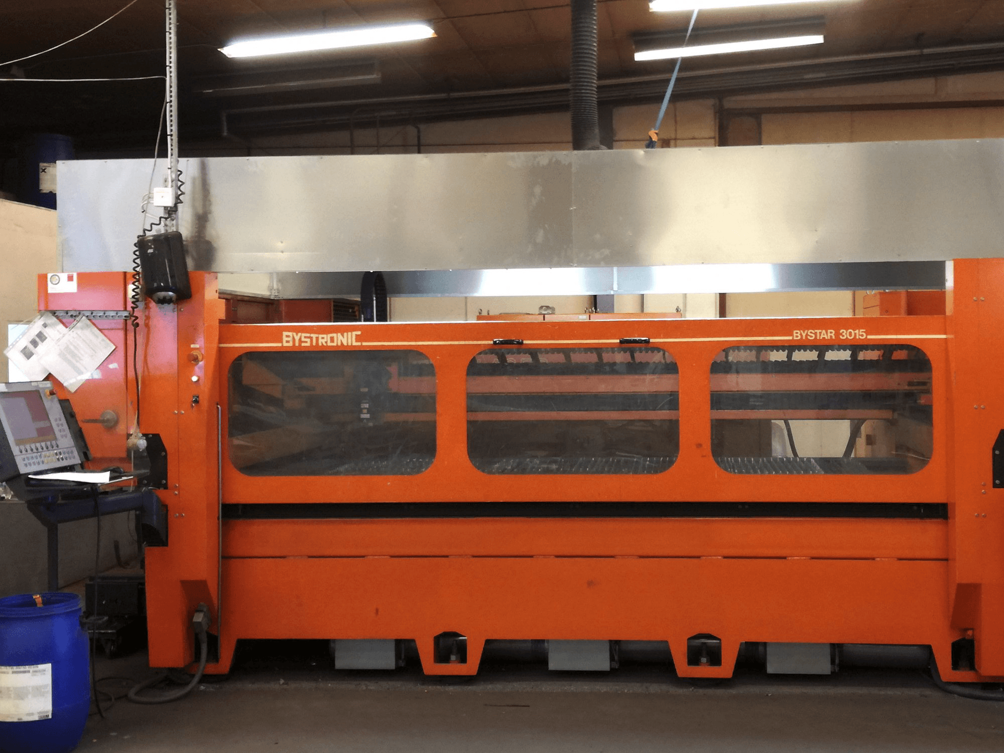 Makine Bystronic - Önden görünüm Bystar 3015