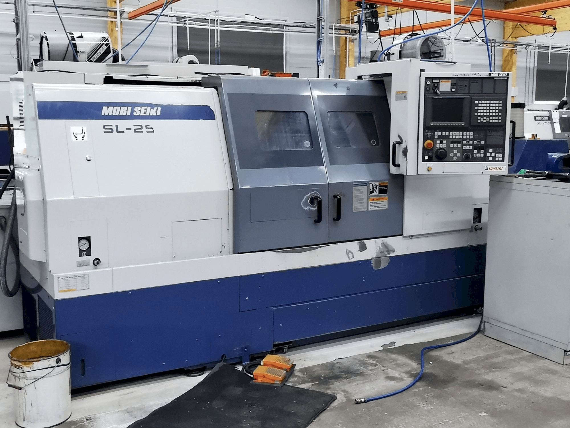 Makine MORI SEIKI SL-250 BMY - Önden görünüm