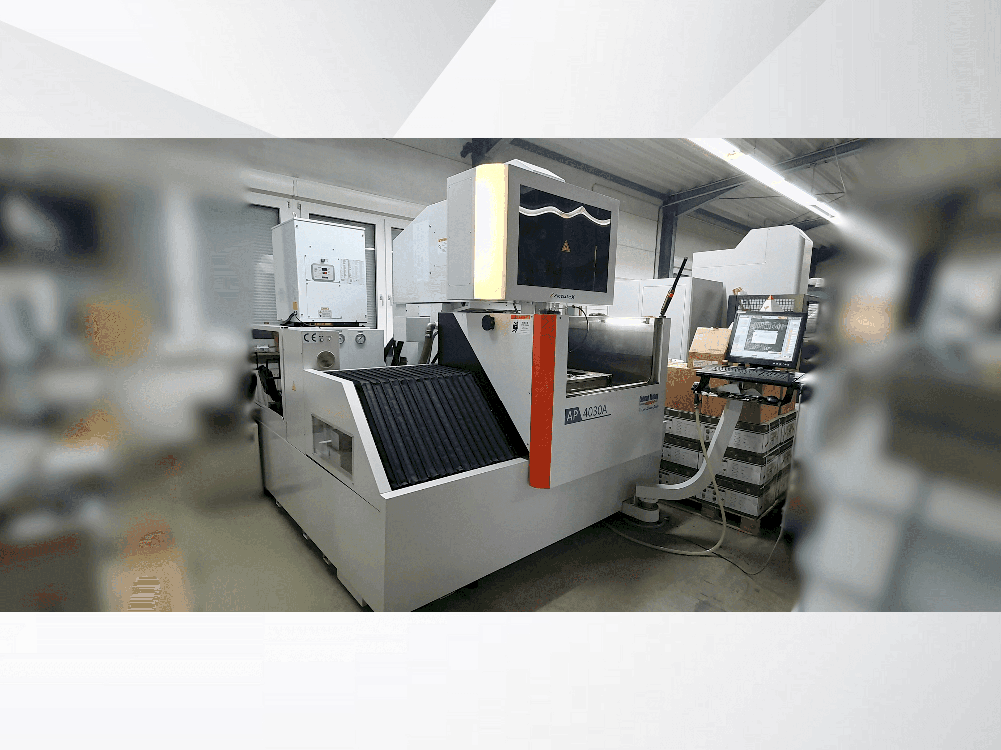 Makine AccuteX AP 4030A - Önden görünüm