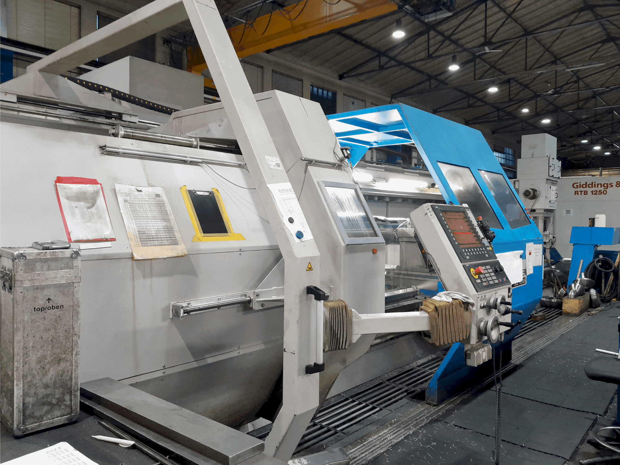 Makine SEIGER SLZ 1200S - Önden görünüm