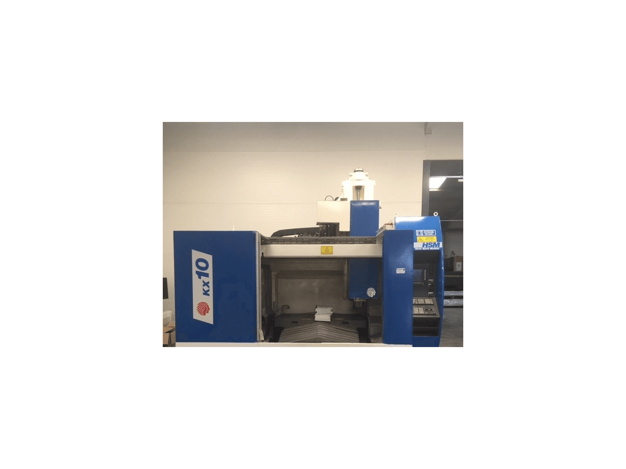 Makine Huron KX 10 - Önden görünüm