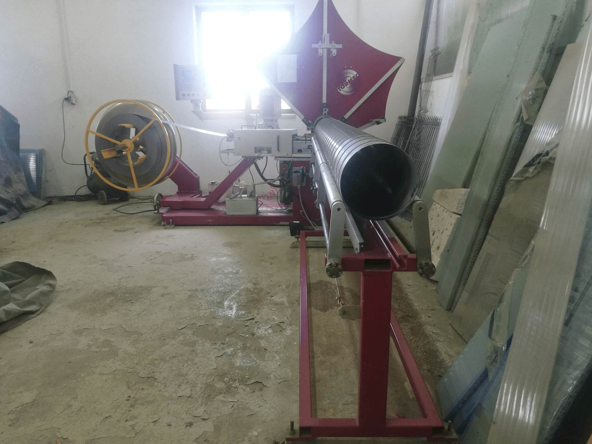 Makine Tormec Tubo-S - Önden görünüm