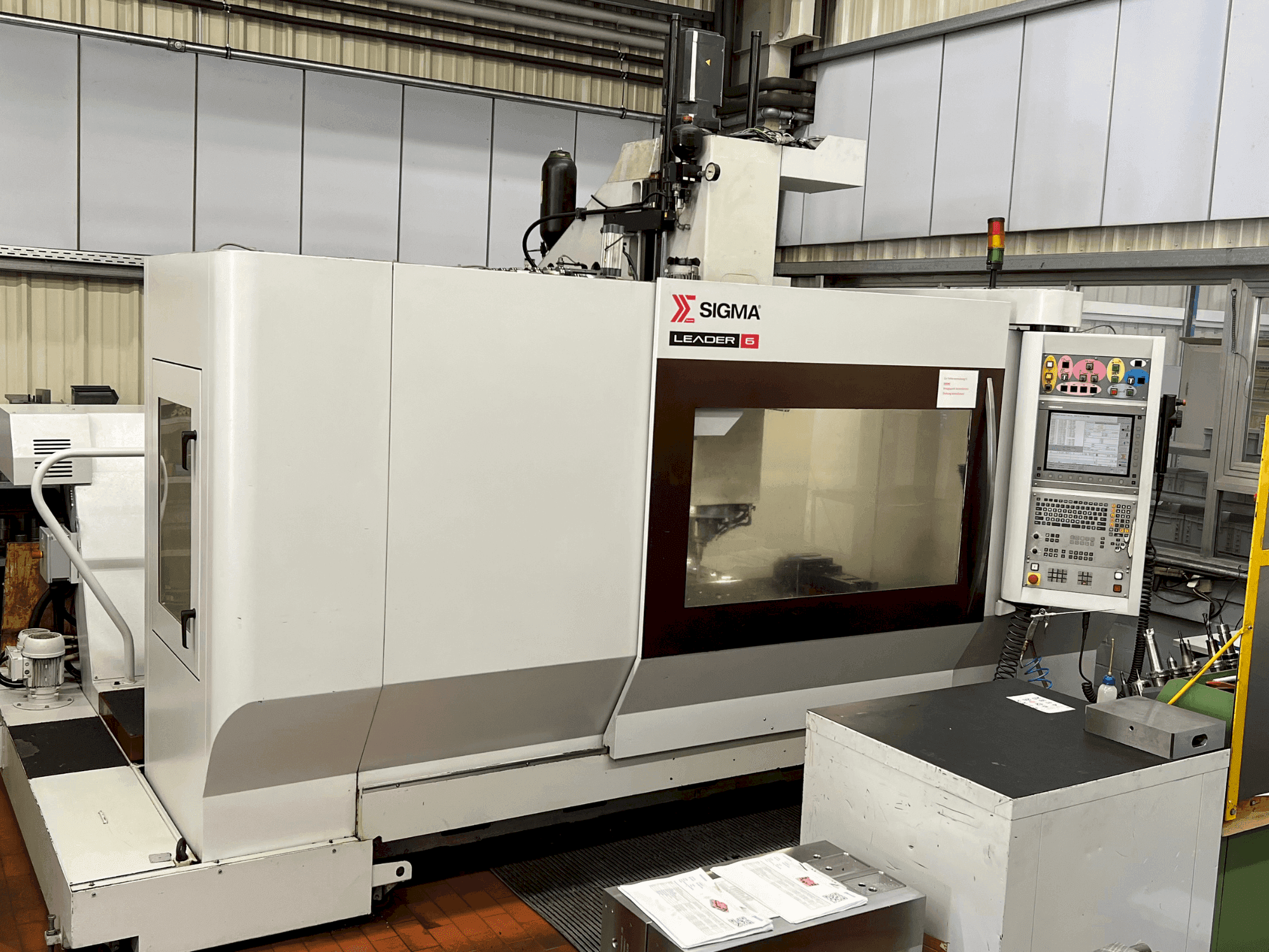 Makine Sigma Leader 6 - Önden görünüm