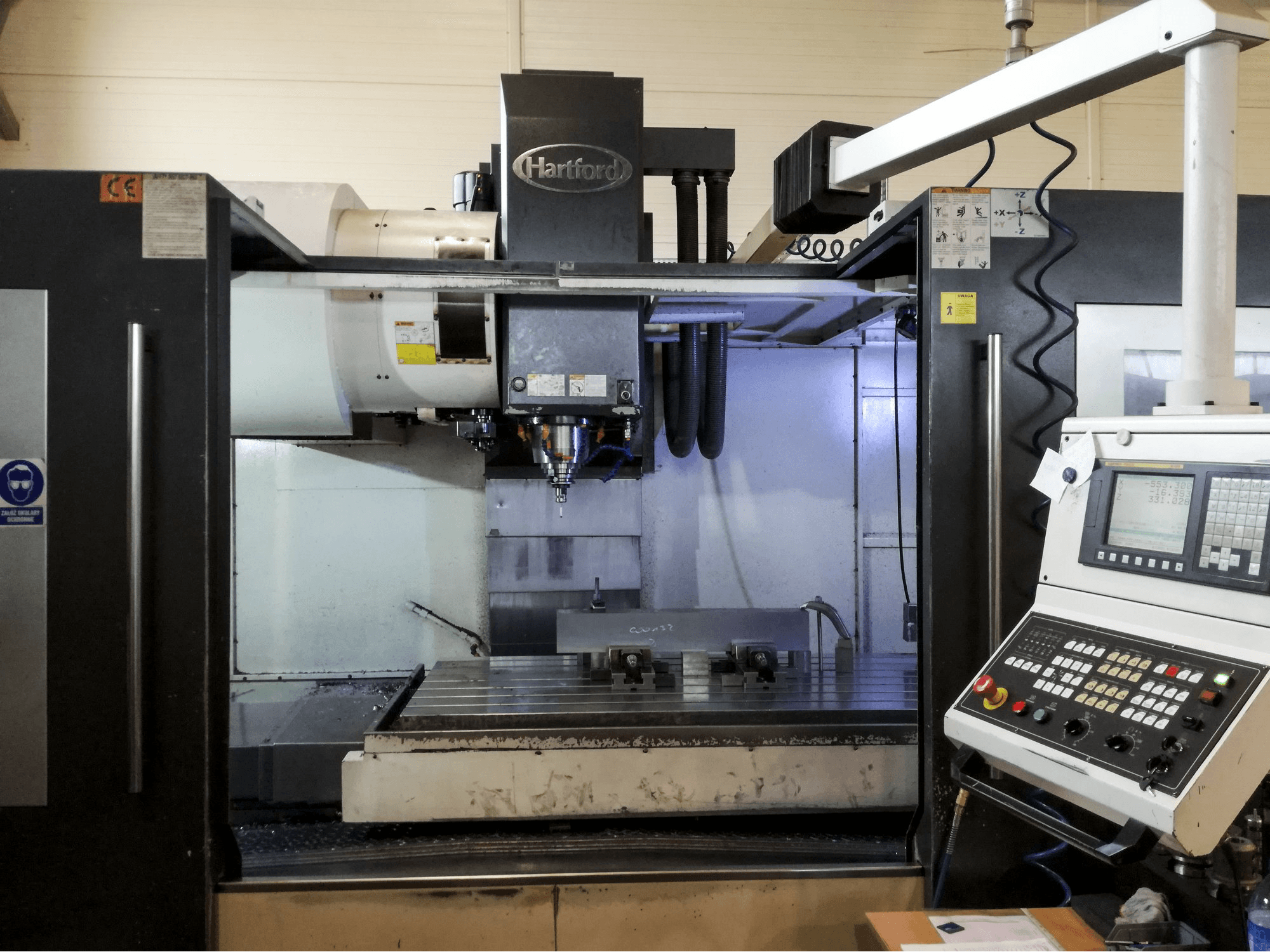 Makine Hartford - Önden görünüm HCMC-18