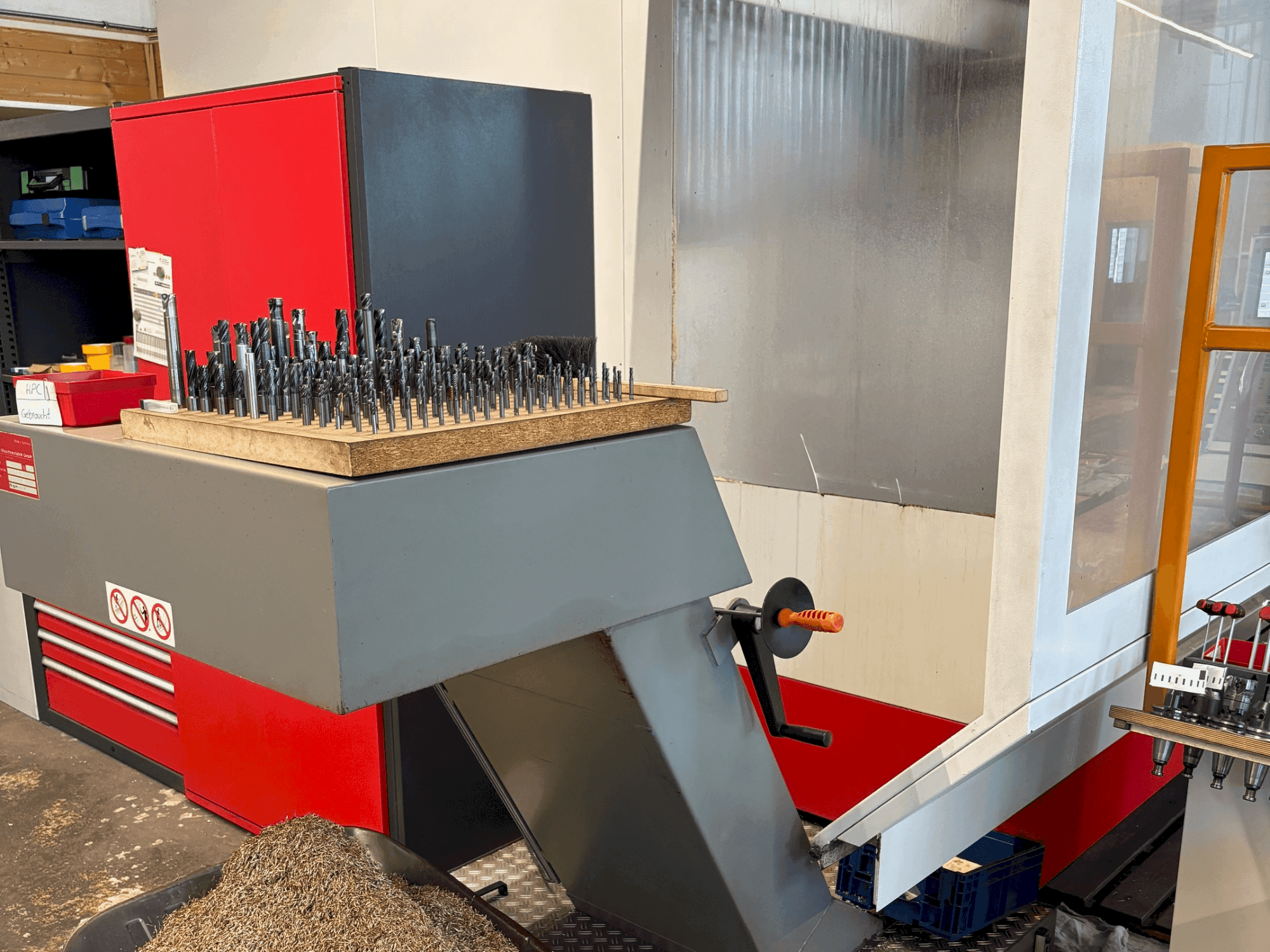 Makine HERMLE U1130 - Önden görünüm