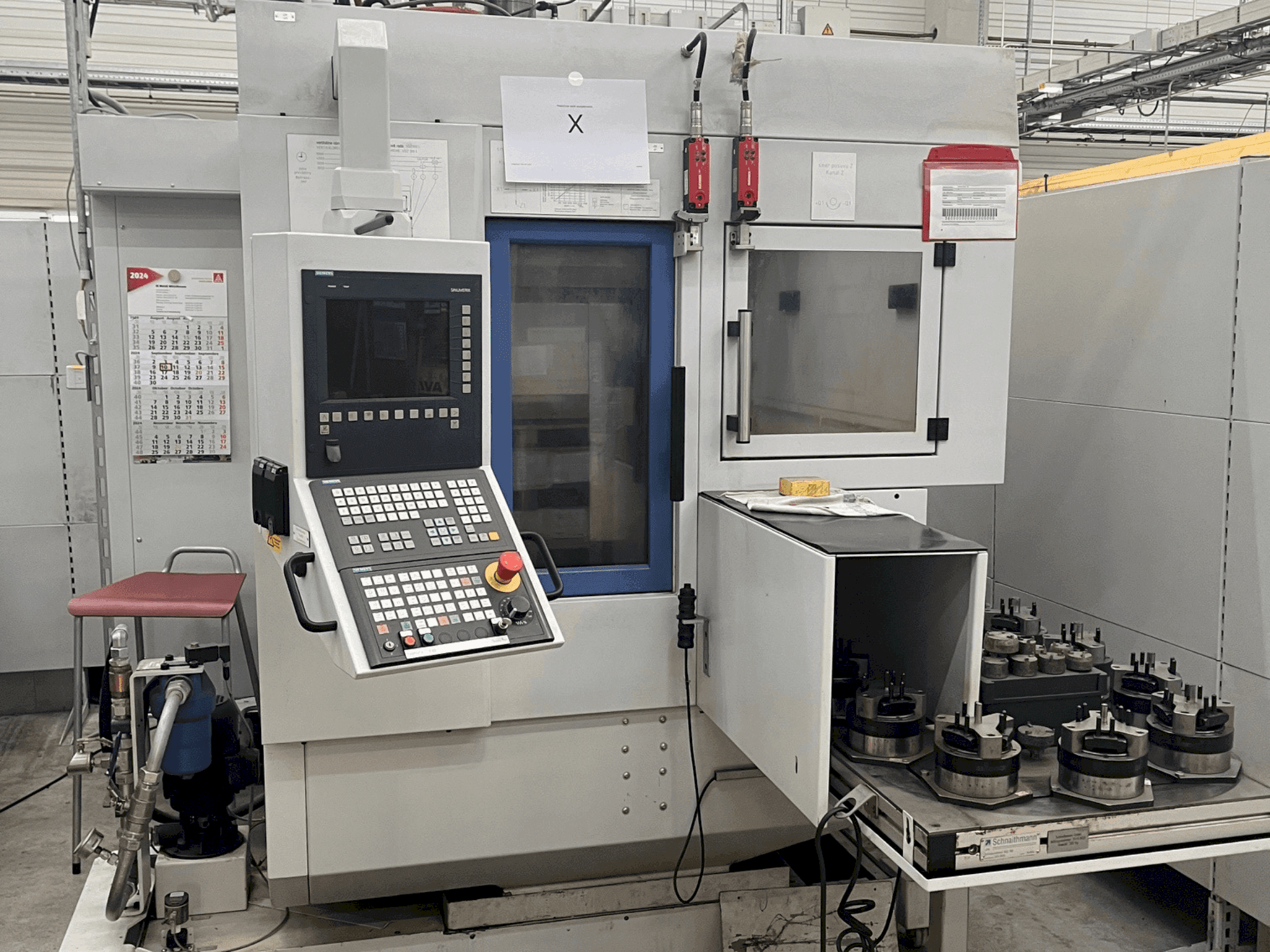 Makine Scherer - Feinbau VDZ 100L - Önden görünüm