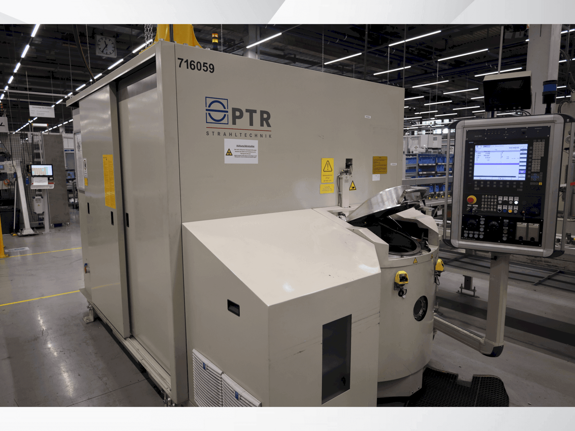 Makine PTR Strahltechnik EBW PS 4-1 60-6 CH - Önden görünüm