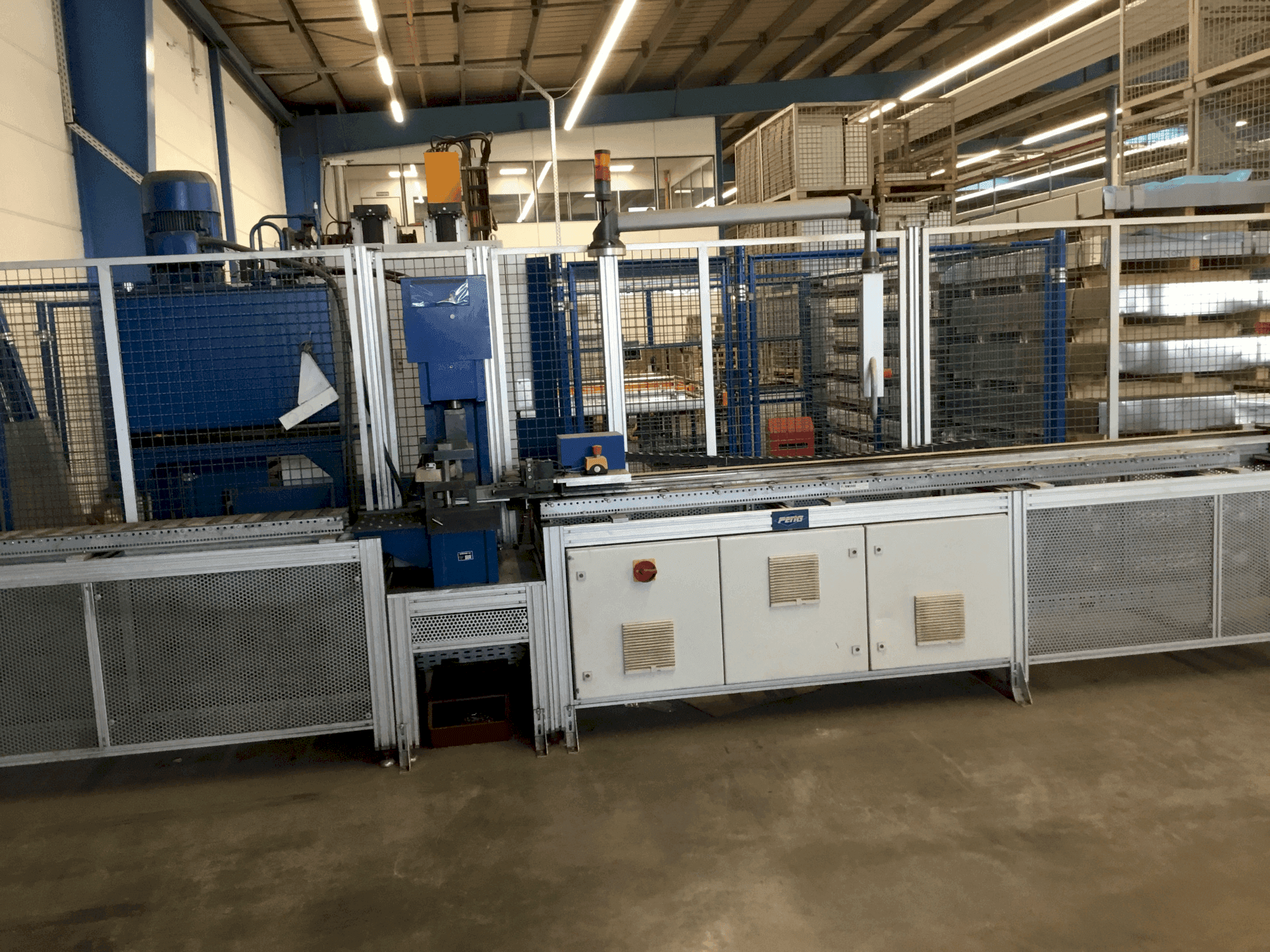 Makine PETIG RPS-320 TWIN 3000 (2011) - Önden görünüm