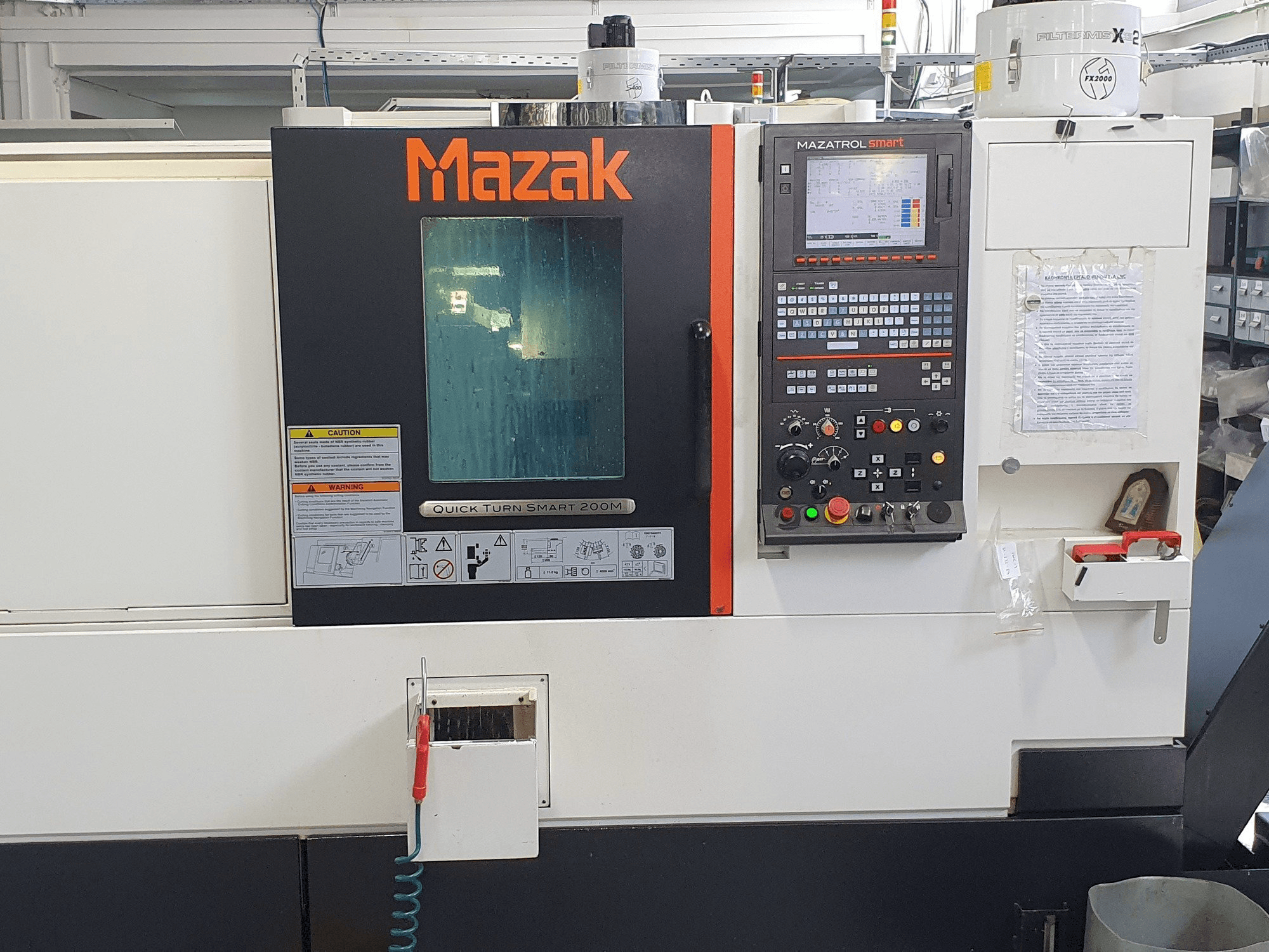 Makine Mazak QTS200M - Önden görünüm