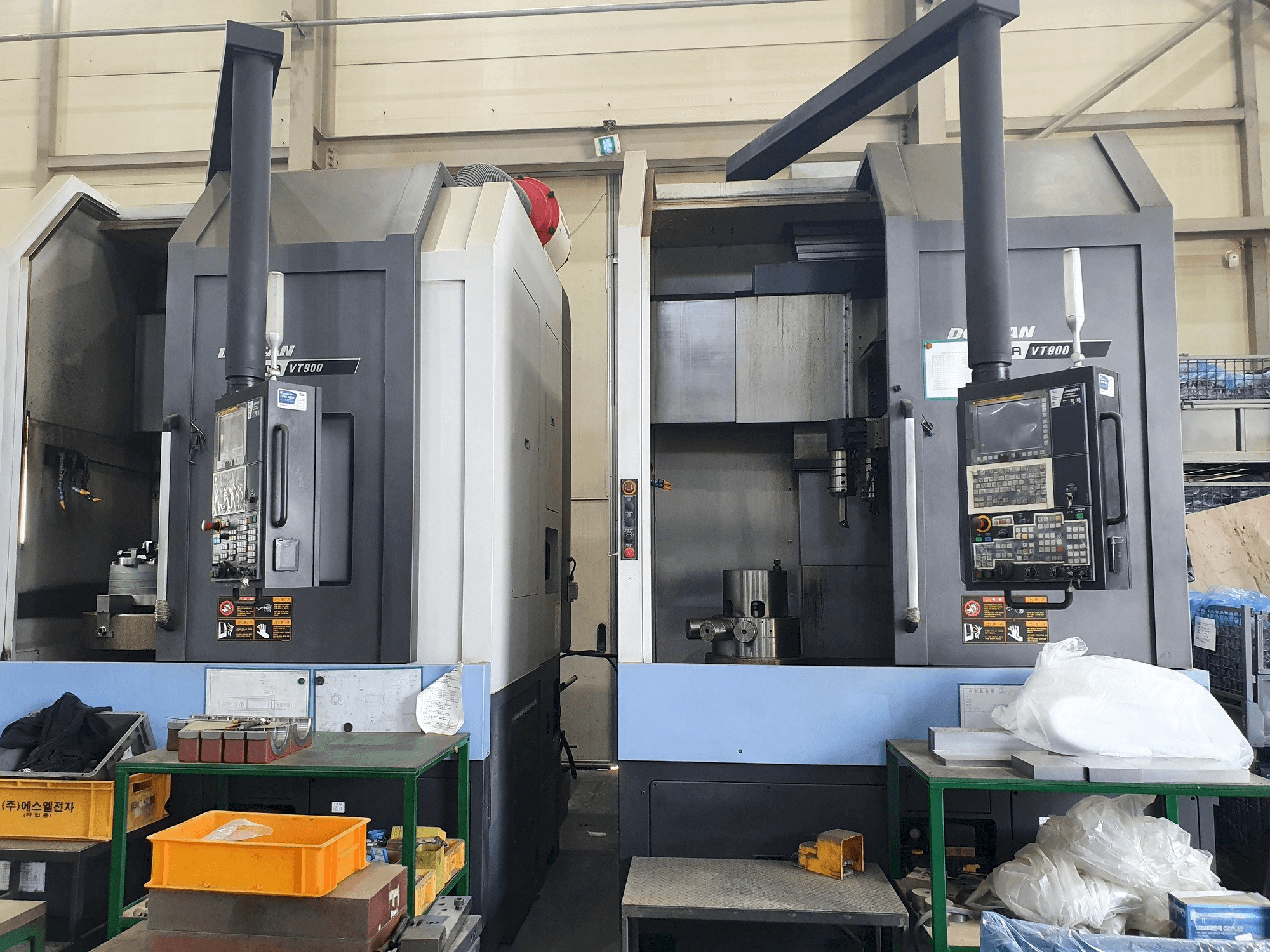 Makine Doosan PUMA VT900 - Önden görünüm