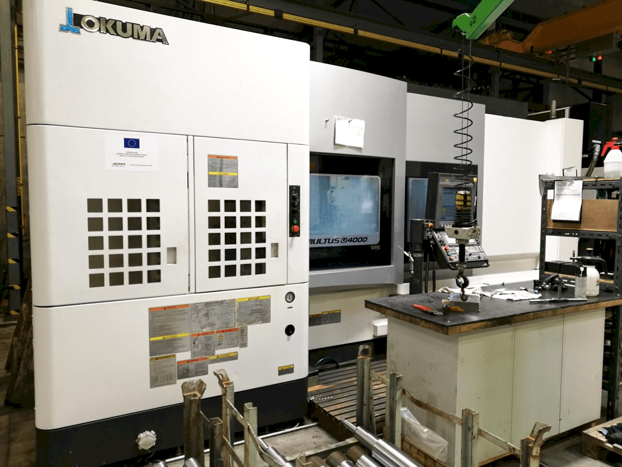 Makine Okuma Multus U4000 1SC-2000 - Önden görünüm