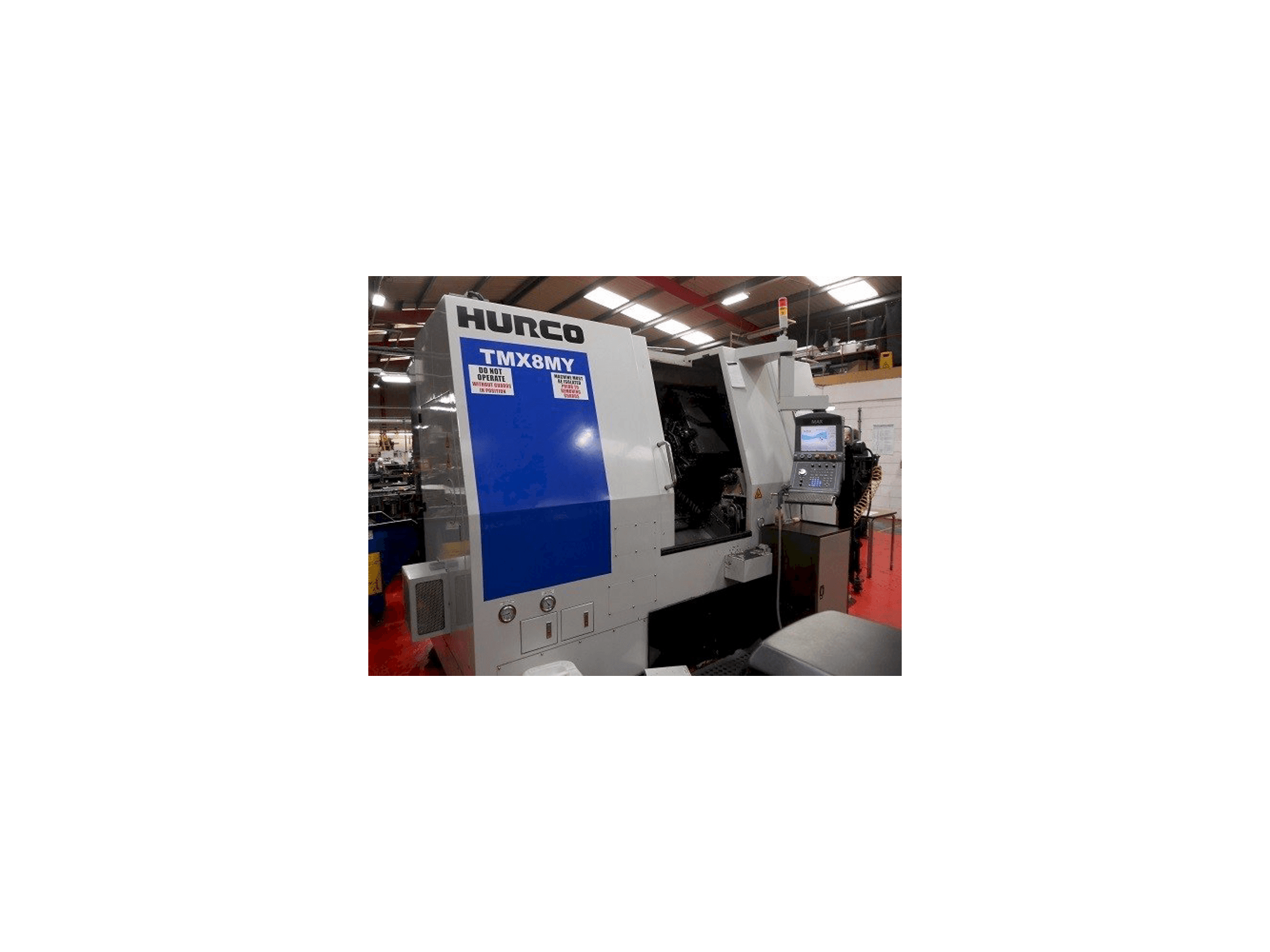 Makine Hurco TMX 8MY - Önden görünüm