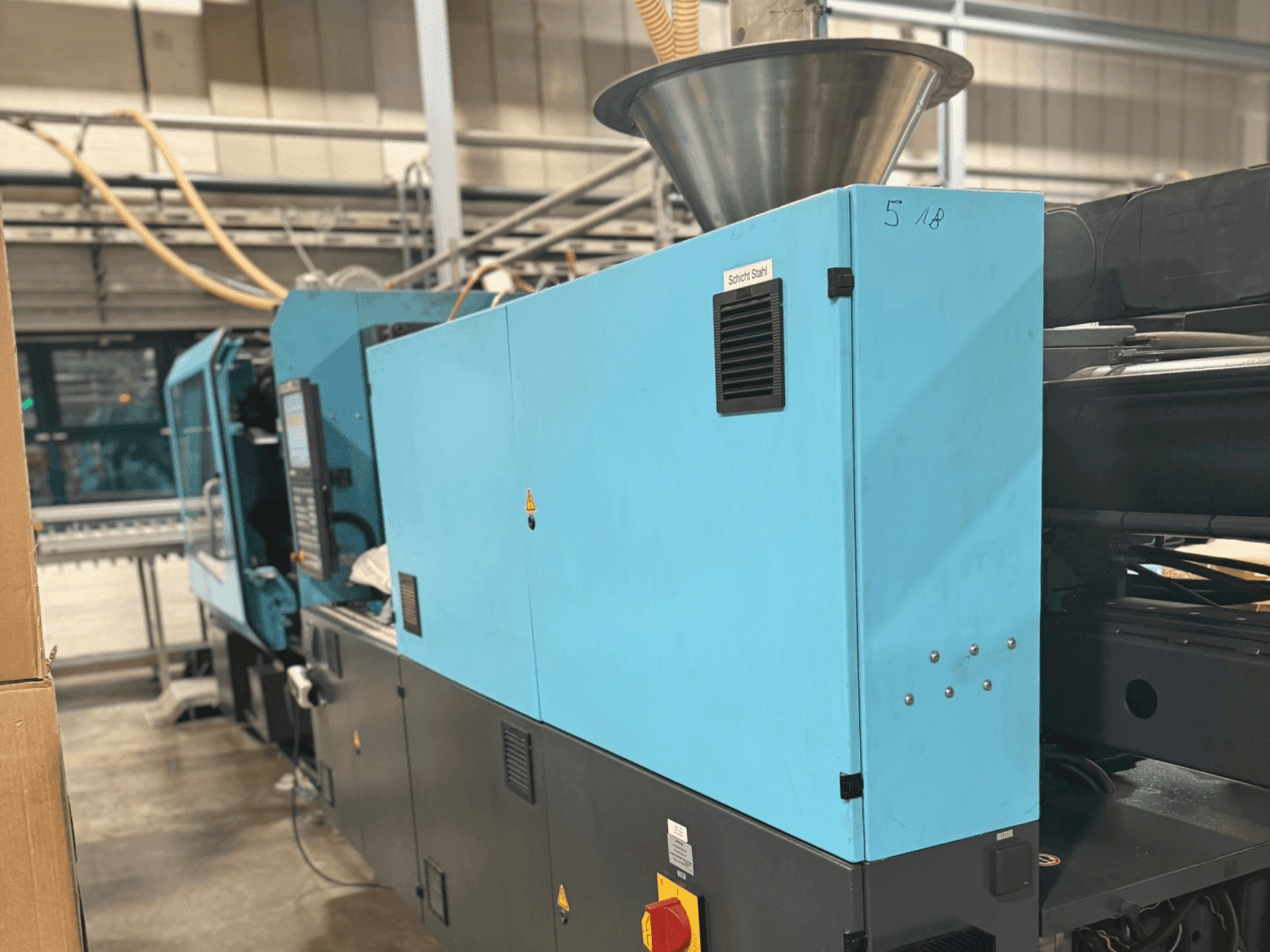 Makine SUMITOMO SHI DEMAG El-Exis S250/630-1600 - Önden görünüm