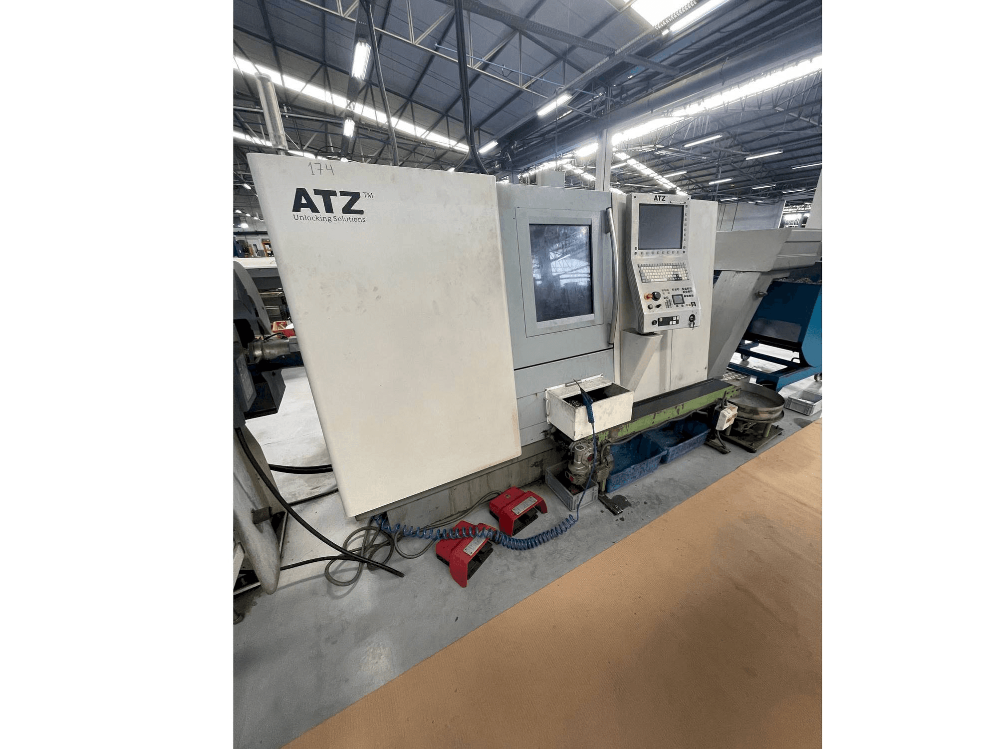 Makine Gildemeister CTX 310 V6 - Önden görünüm