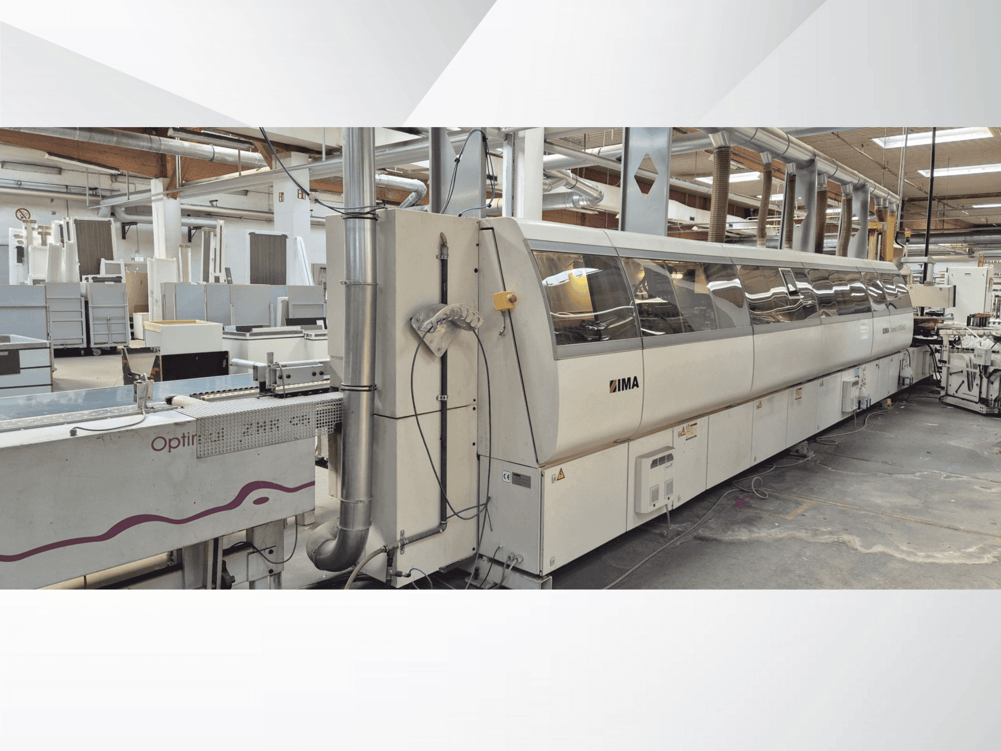 Makine IMA Novimat Systems I/R75/1000 - Önden görünüm