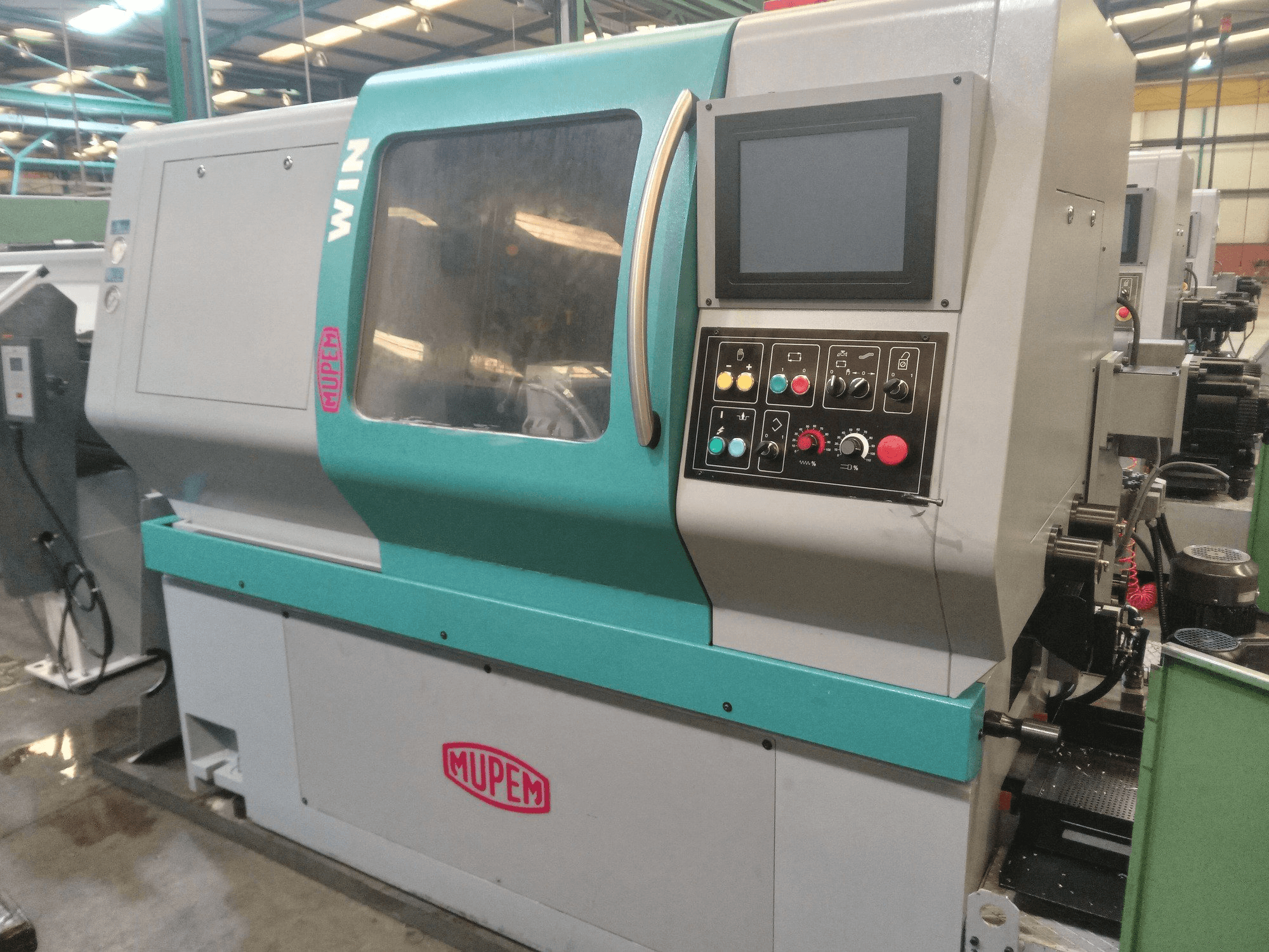 Makine MUPEM TWIN 6500 - Önden görünüm