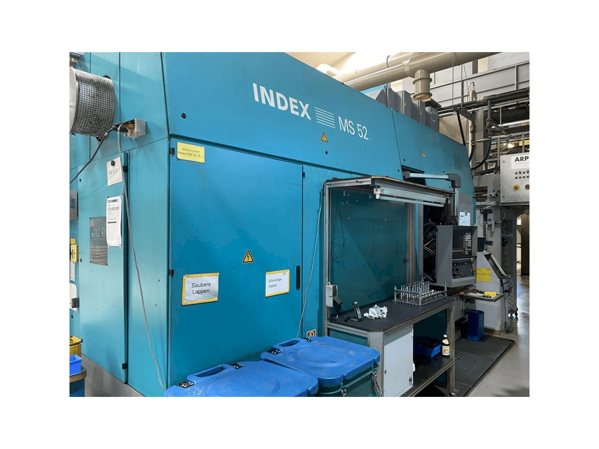 Makine Index MS 52 G - Önden görünüm