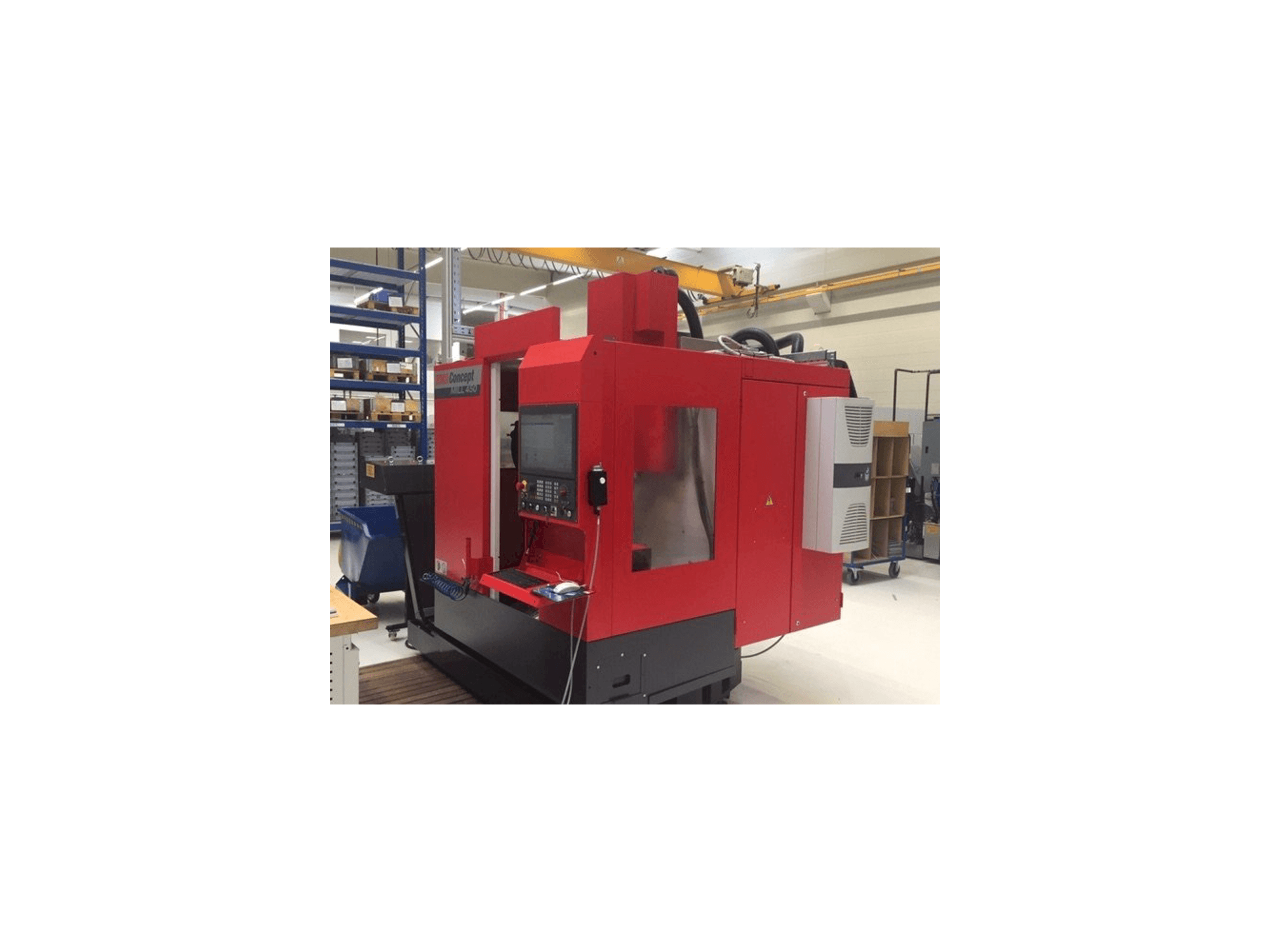 Makine EMCO Concept Mill 450 - Önden görünüm