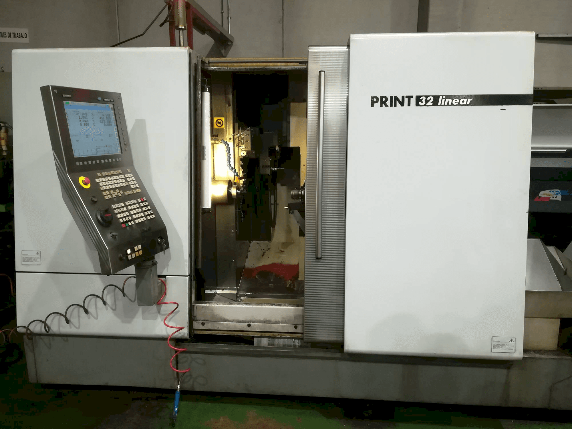 Makine Gildemeister Sprint 32 linear - Önden görünüm