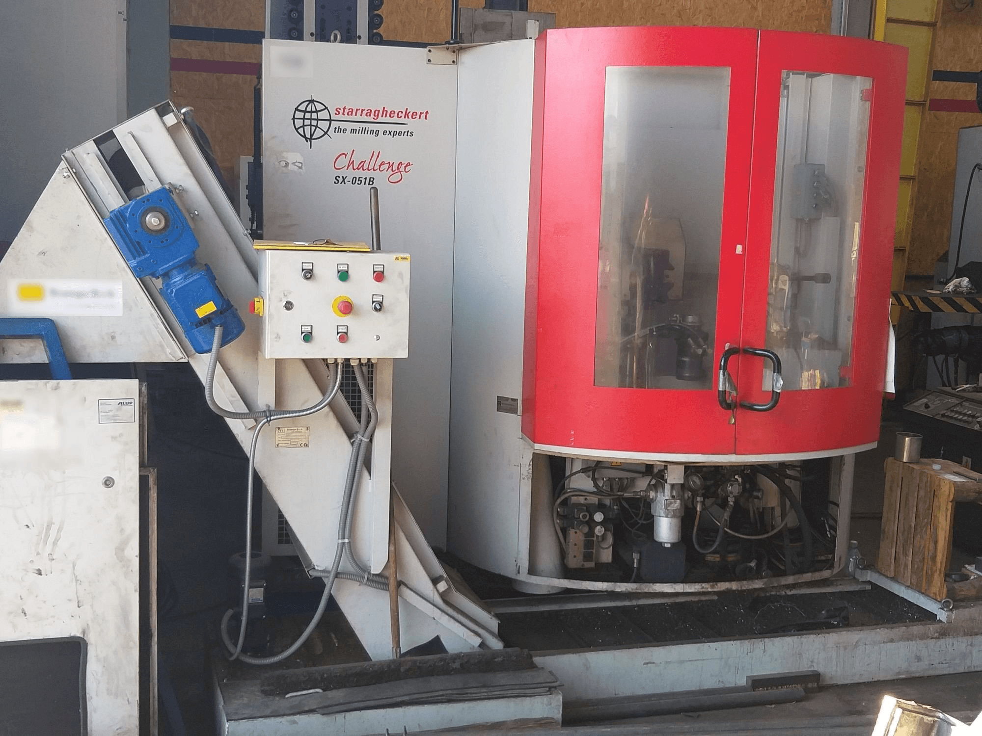 Makine Starrag SX-051B - Önden görünüm