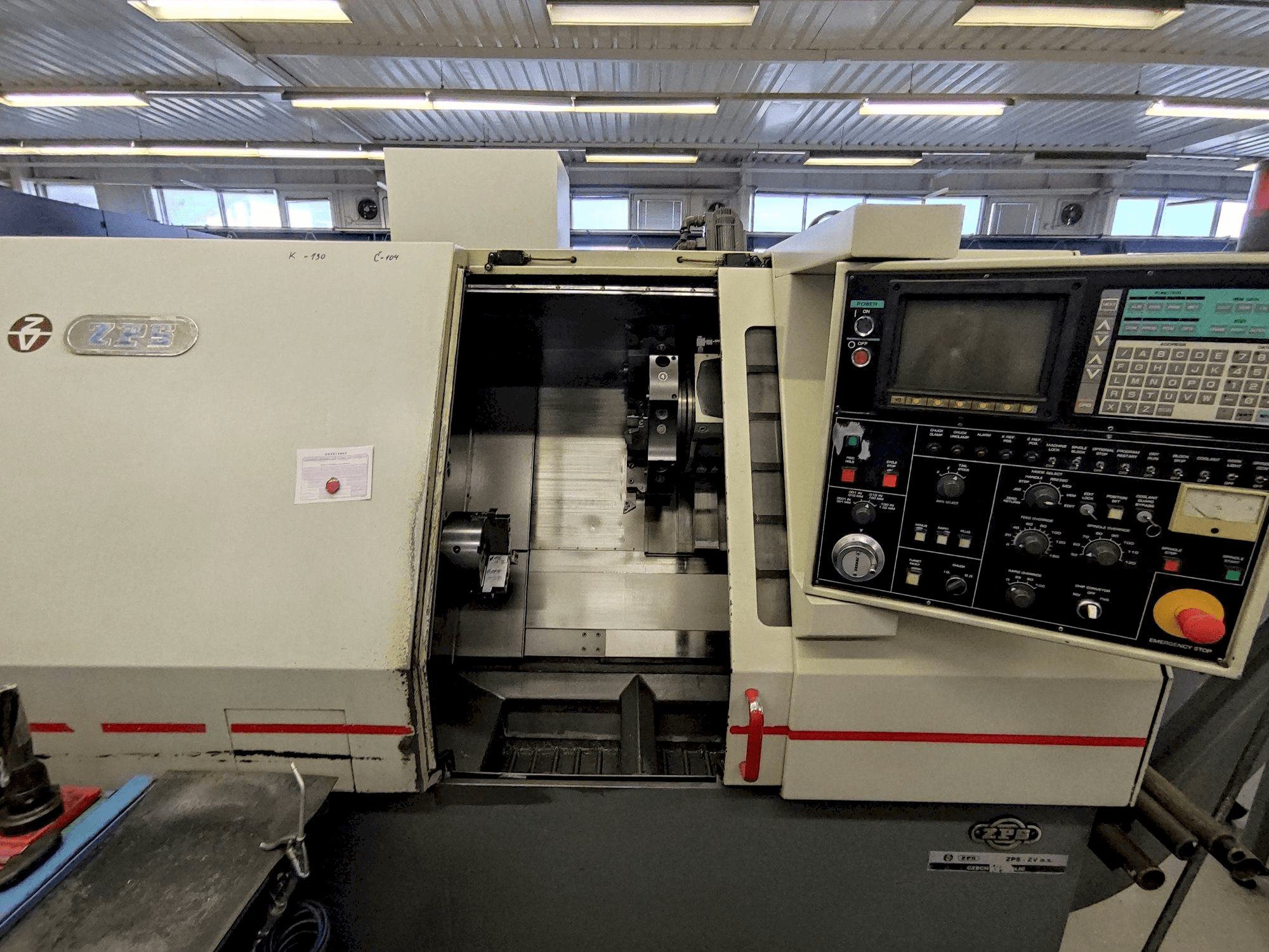 Makine ZPS S-50 (TC-615) - Önden görünüm