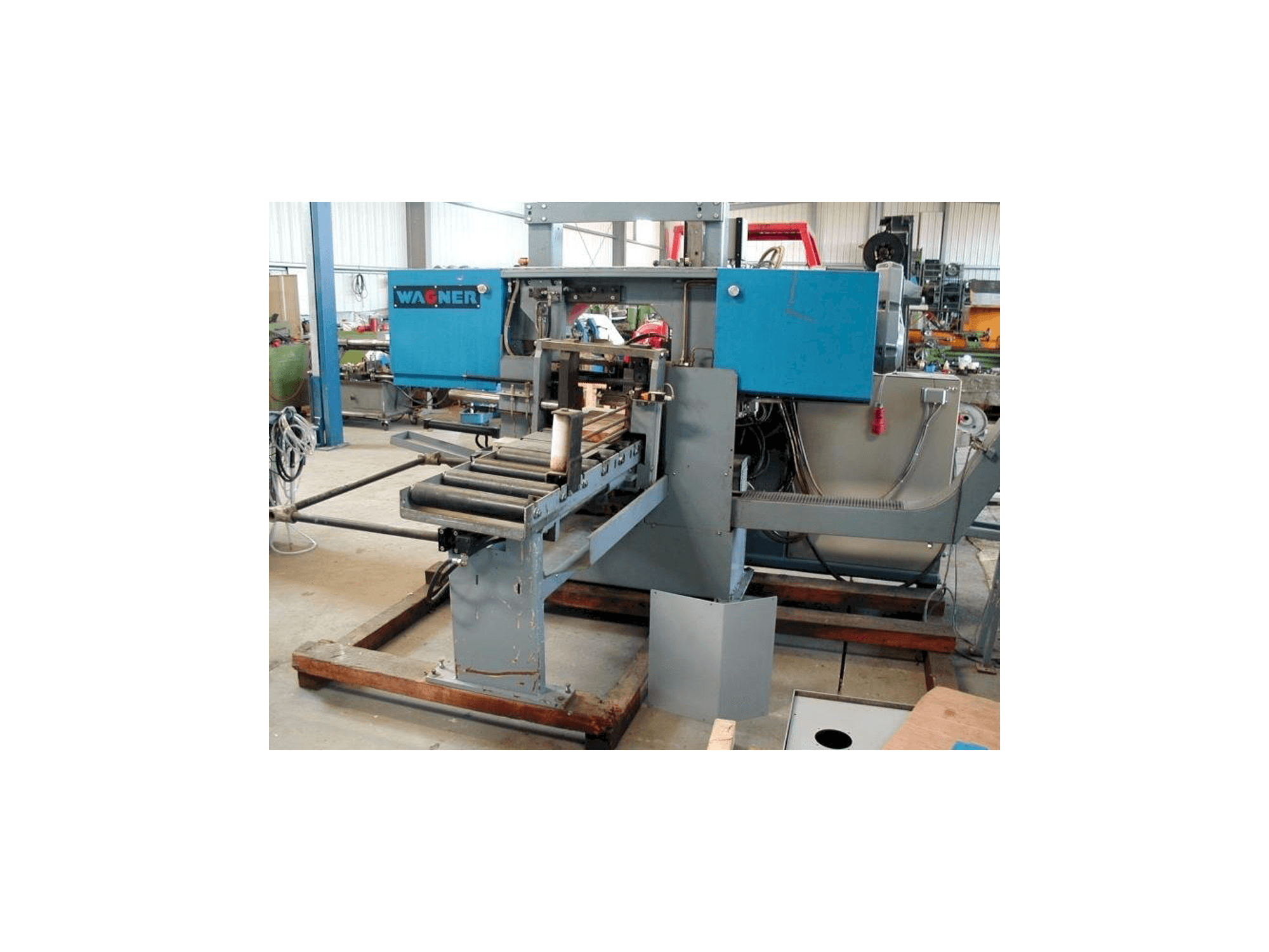 Makine WAGNER WPB 340 - Önden görünüm